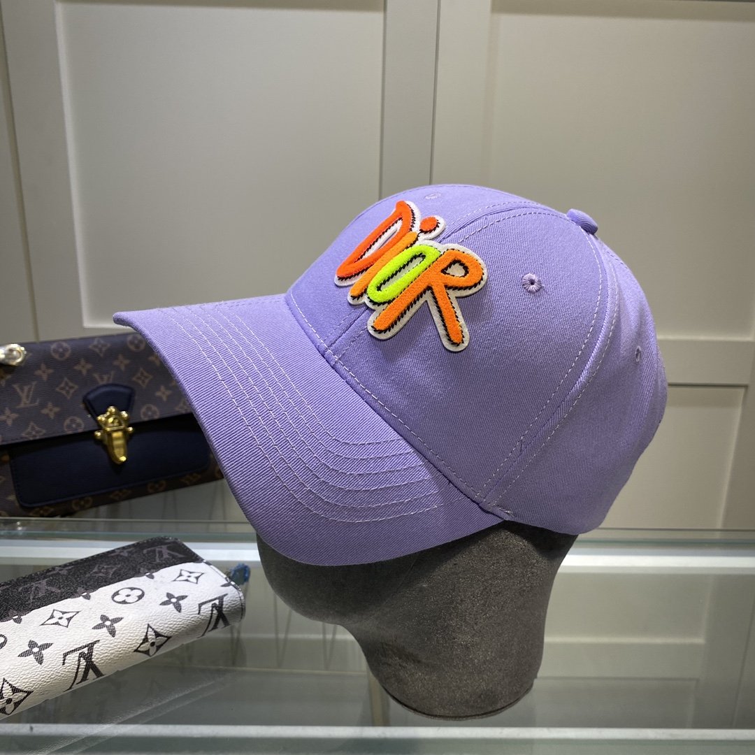 Christian Dior Jack Dior Baseball Cap In Purple - Soul Replicas