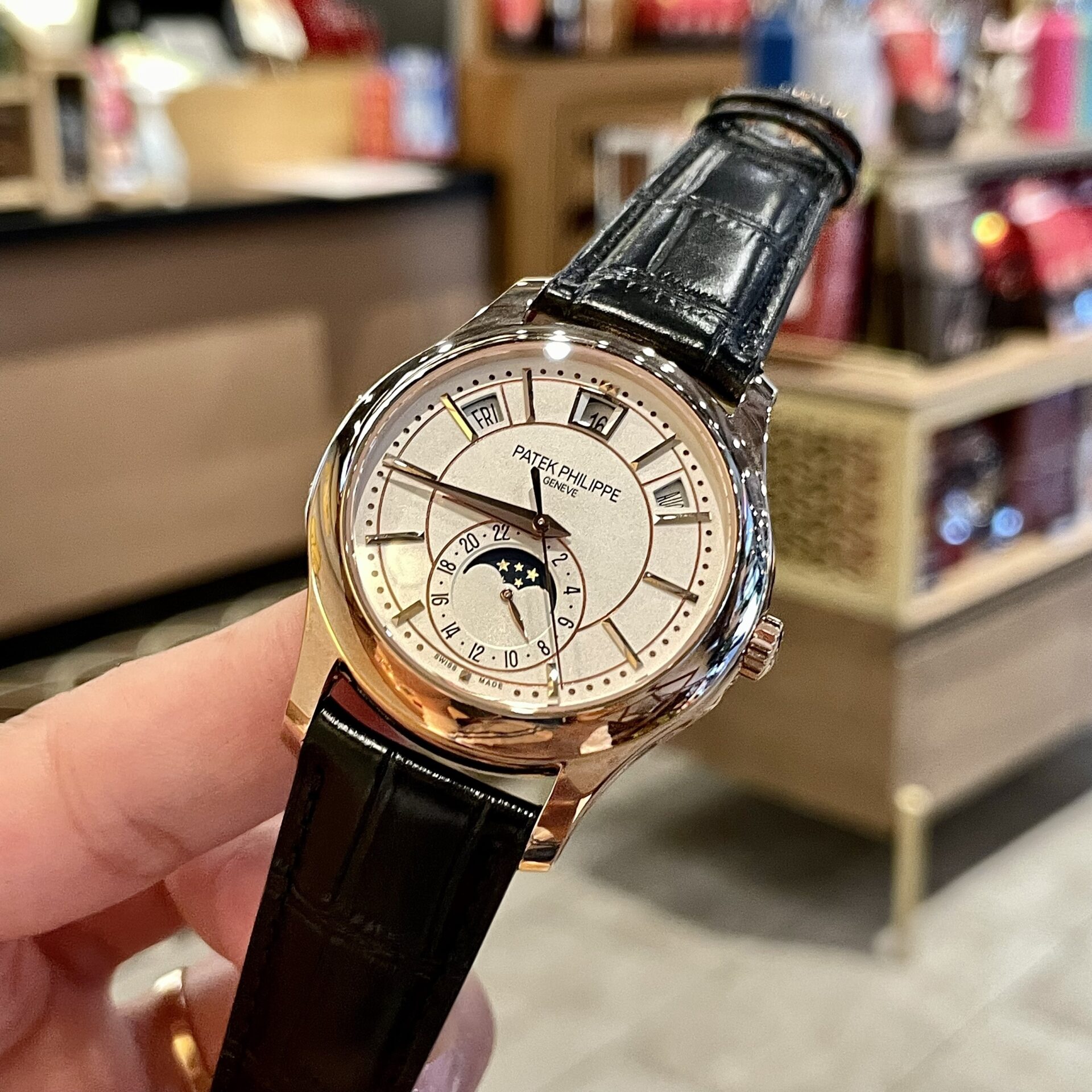 Patek Philippe Complications 5205R Replica 1:1 Watch Leather Strap 40mm - Soul Replicas