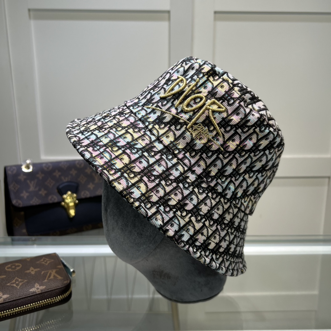 Christian Dior Jack Dior Bucket Hat Multicolor Hat - Soul Replicas