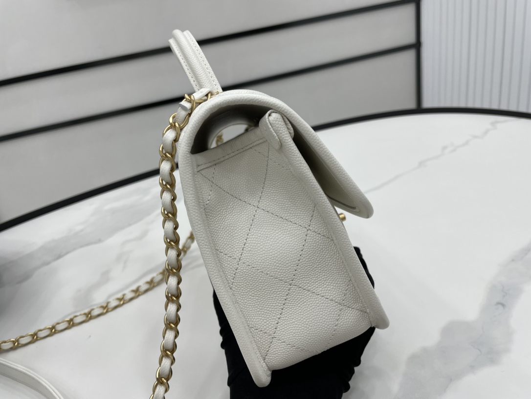 Chanel AS3653 22K Bag White For Women. Women-s Bags 9.8in/25cm - Soul Replicas