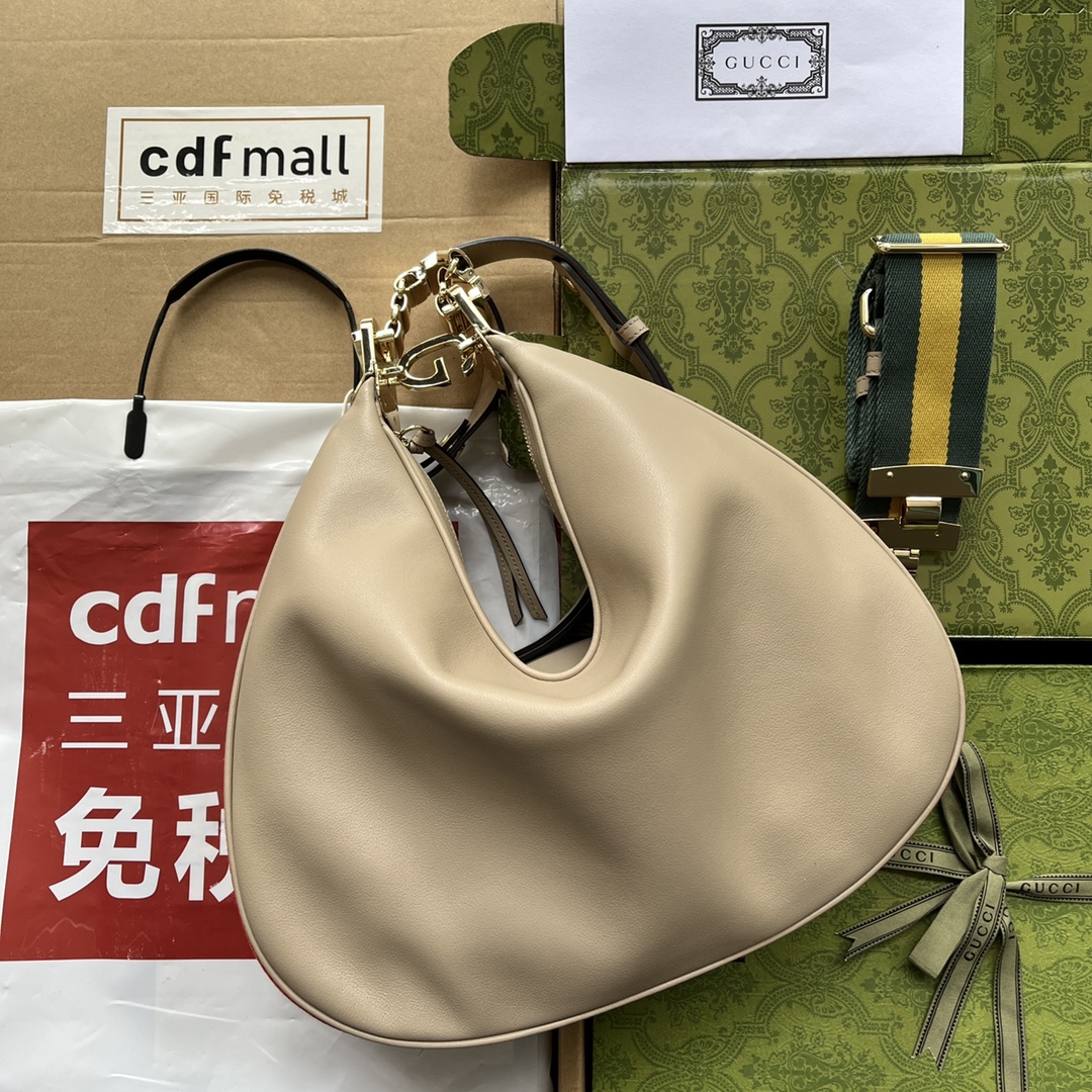 Gucci Atache Large Shoulder Bag Beige For Women. Women-s Bags 13.8in/35cm Gucci ‎‎ - Soul Replicas