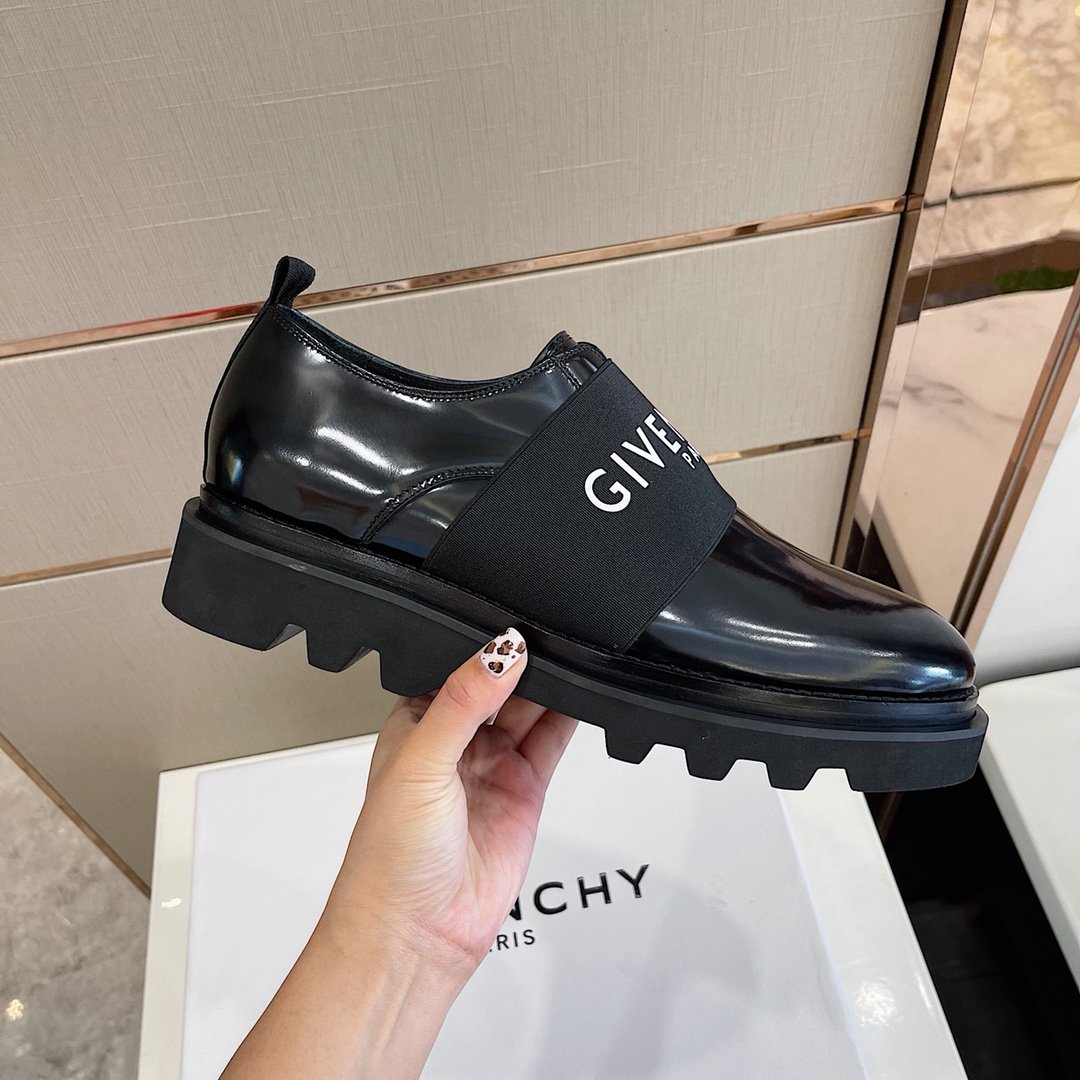 Givenchy Original Shoes With Elastic Band Black For Men GVC - Soul Replicas