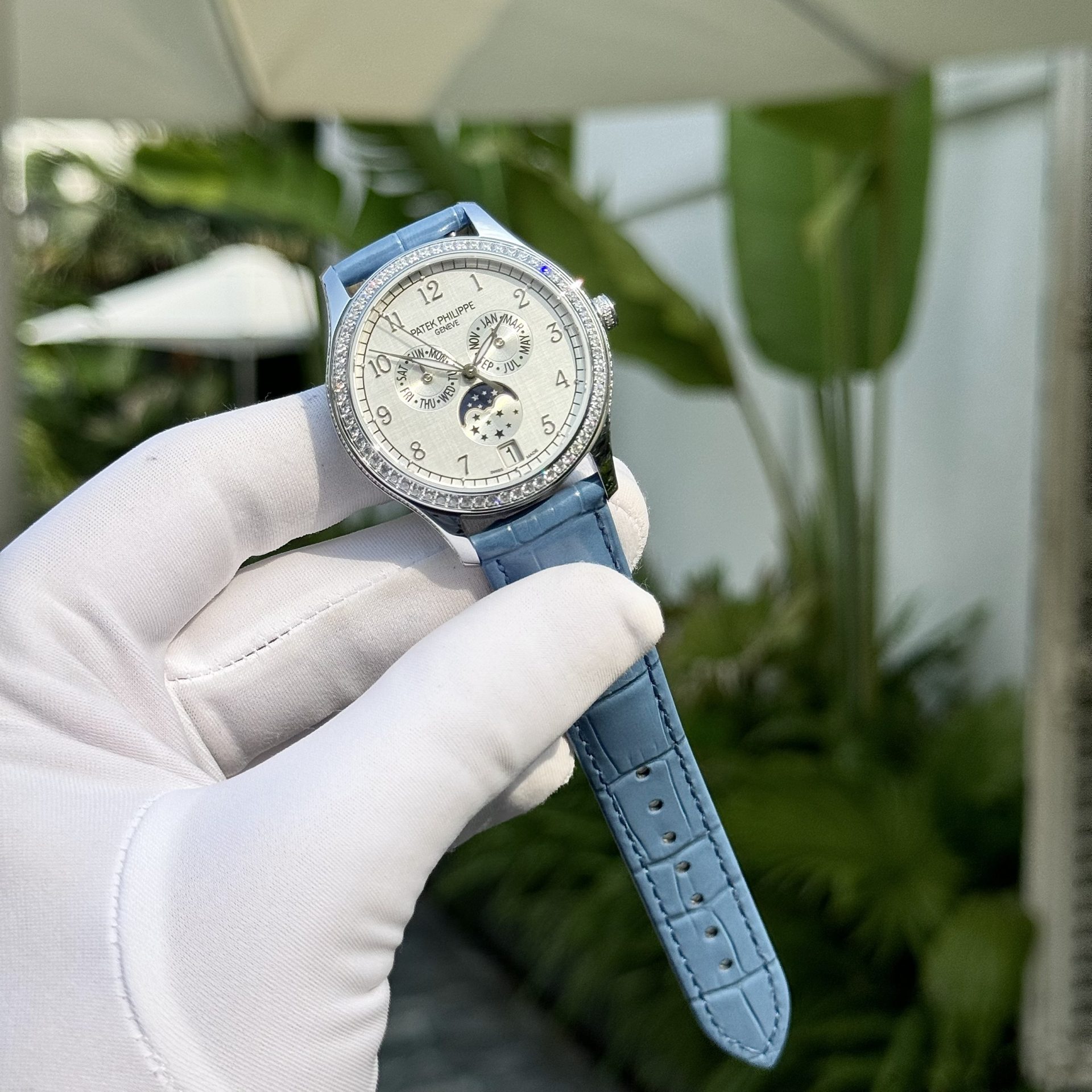 Patek Philippe Replica Watch Complications 4947G Leather Strap 38mm - Soul Replicas