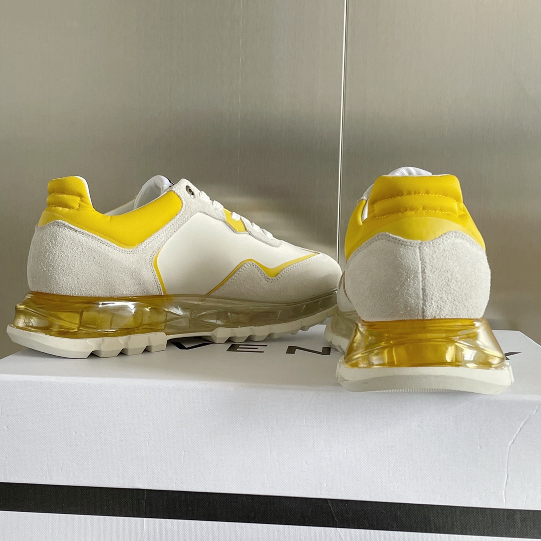 Givenchy Air Cushion Sneakers Yellow For Men GVC - Soul Replicas