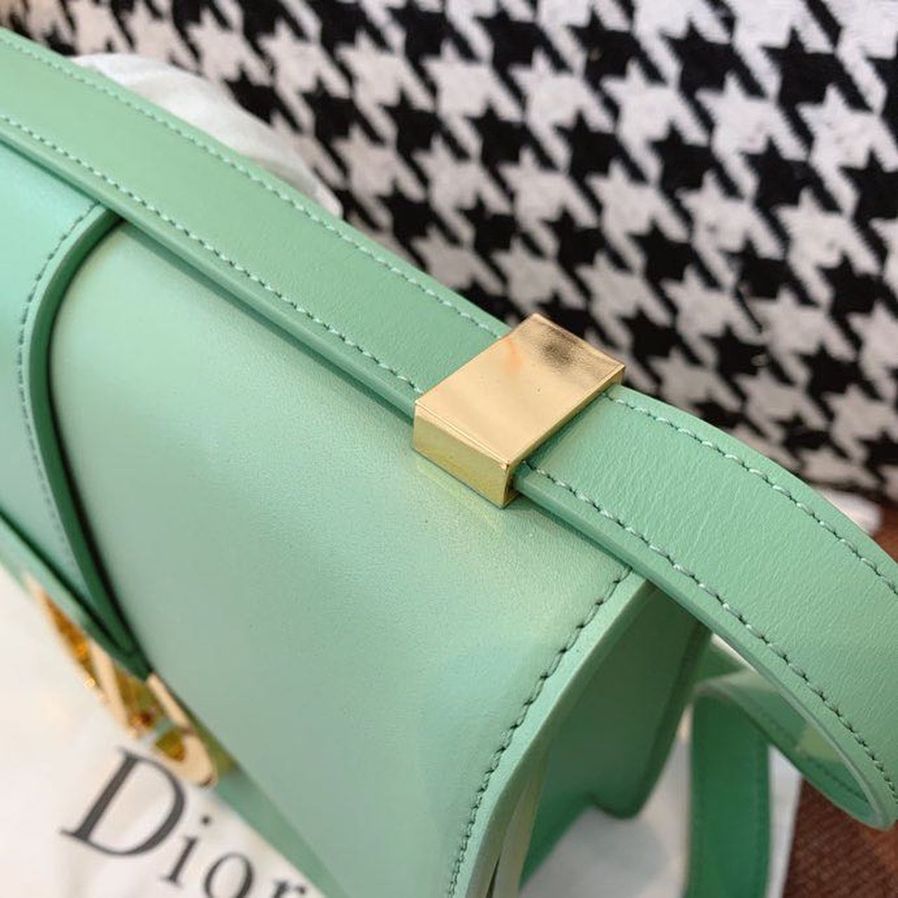 Christian Dior Medium 30 Montaigne Bag Deep Mint Green Box For Women 24cm/9in CD - Soul Replicas