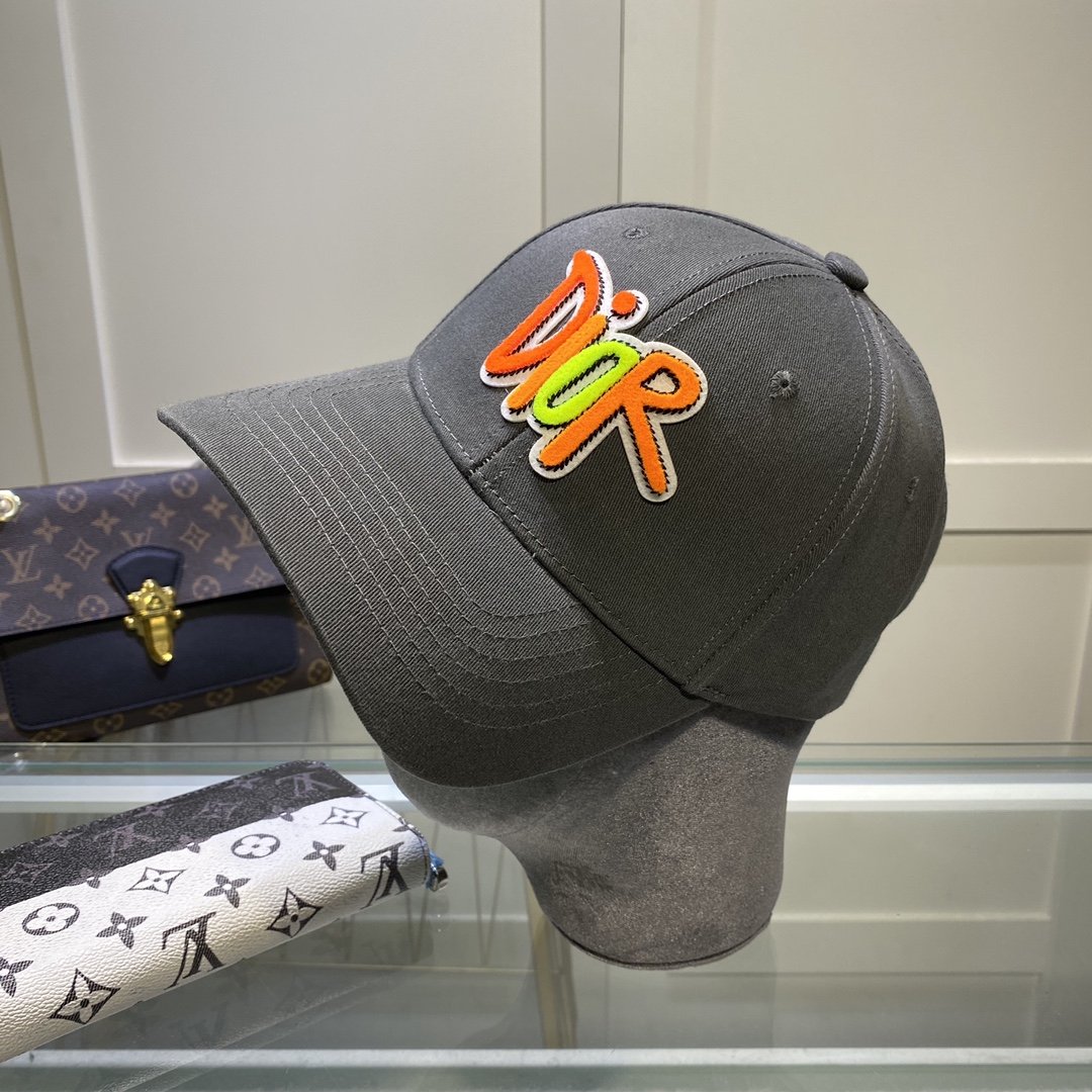 Christian Dior Jack Dior Baseball Cap In Grey - Soul Replicas