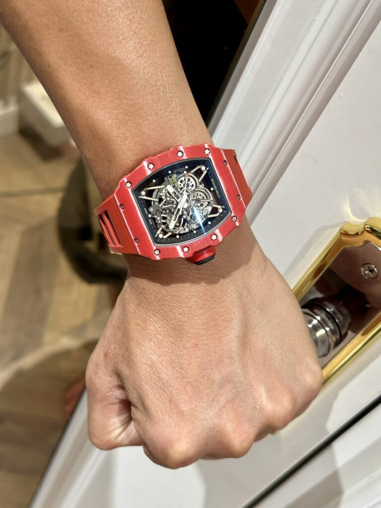 Richard Mille RM35-02 Replica 11 Watch Carbon Fiber Red 45mm - Soul Replicas