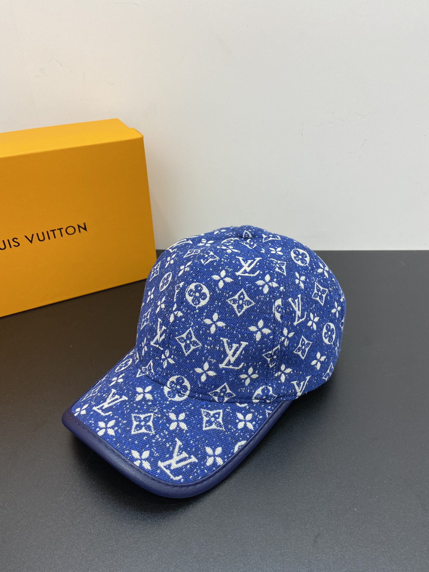 Louis Vuitton Be My Cap Blue LV Cap - Soul Replicas