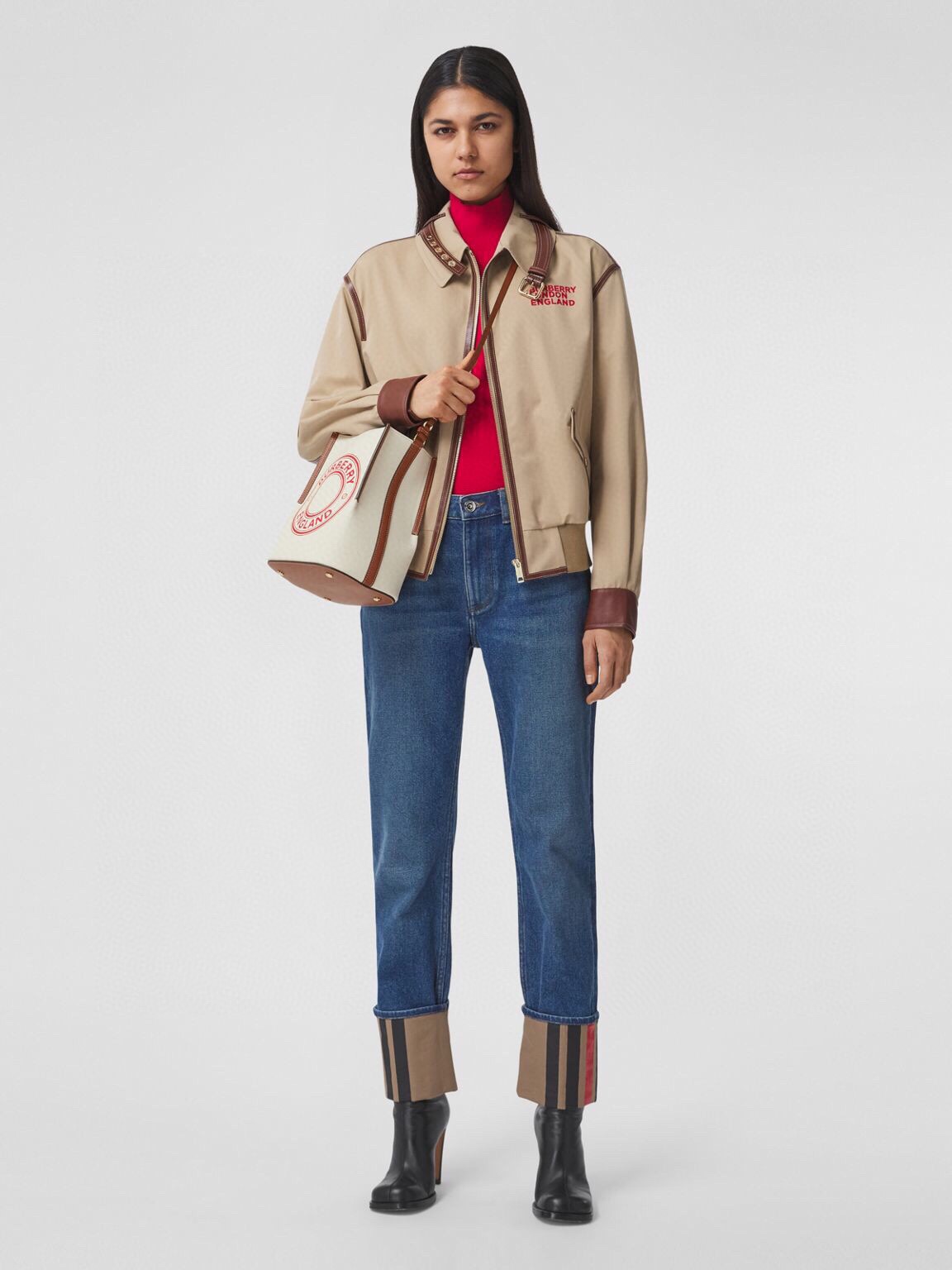 Burberry PeGucciy Small Canvas Bag Red For Women. Women-s Bags 9.8in/25cm - Soul Replicas