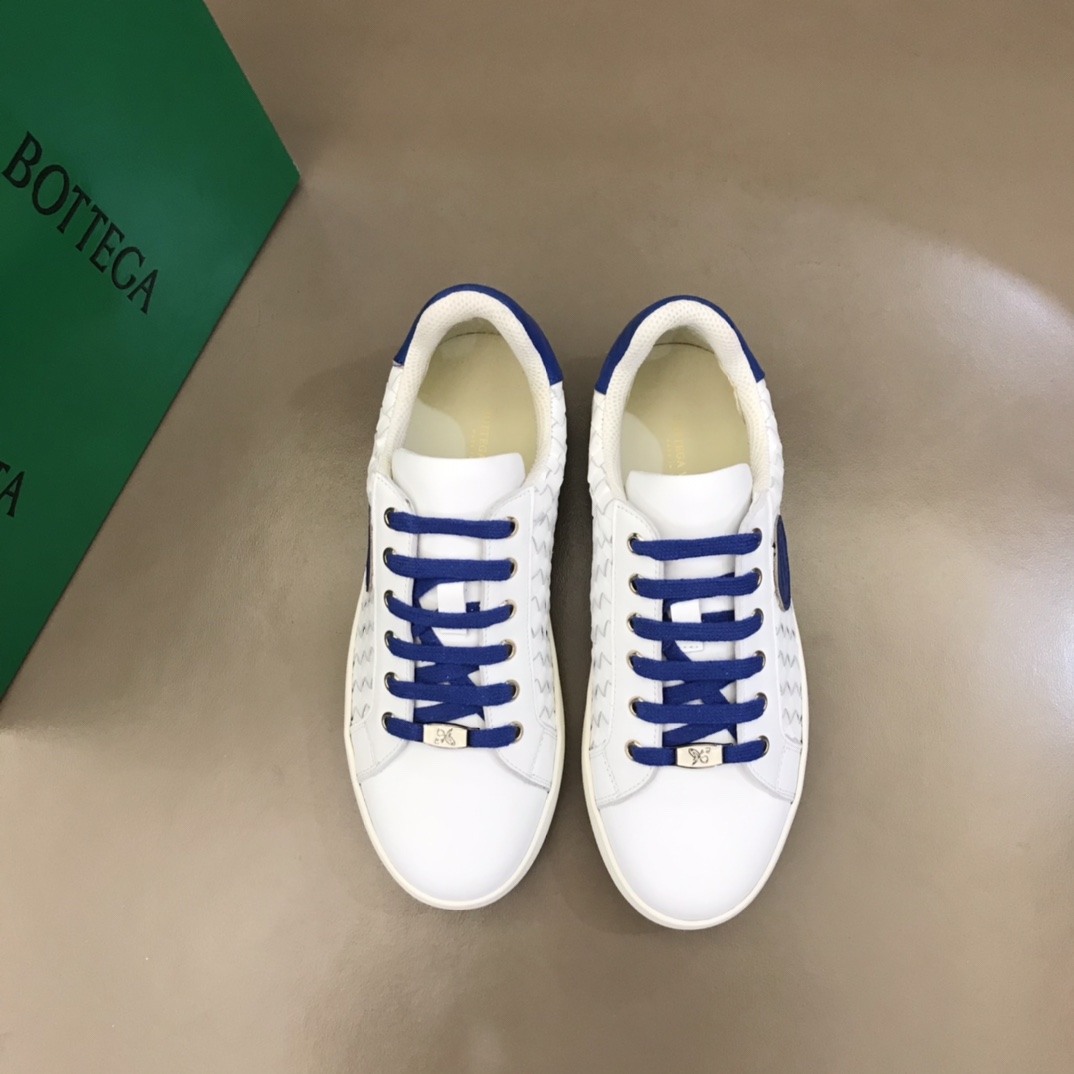 Bottega Veneta Men's Sneakers White And Blue For Men 85024 - Soul Replicas