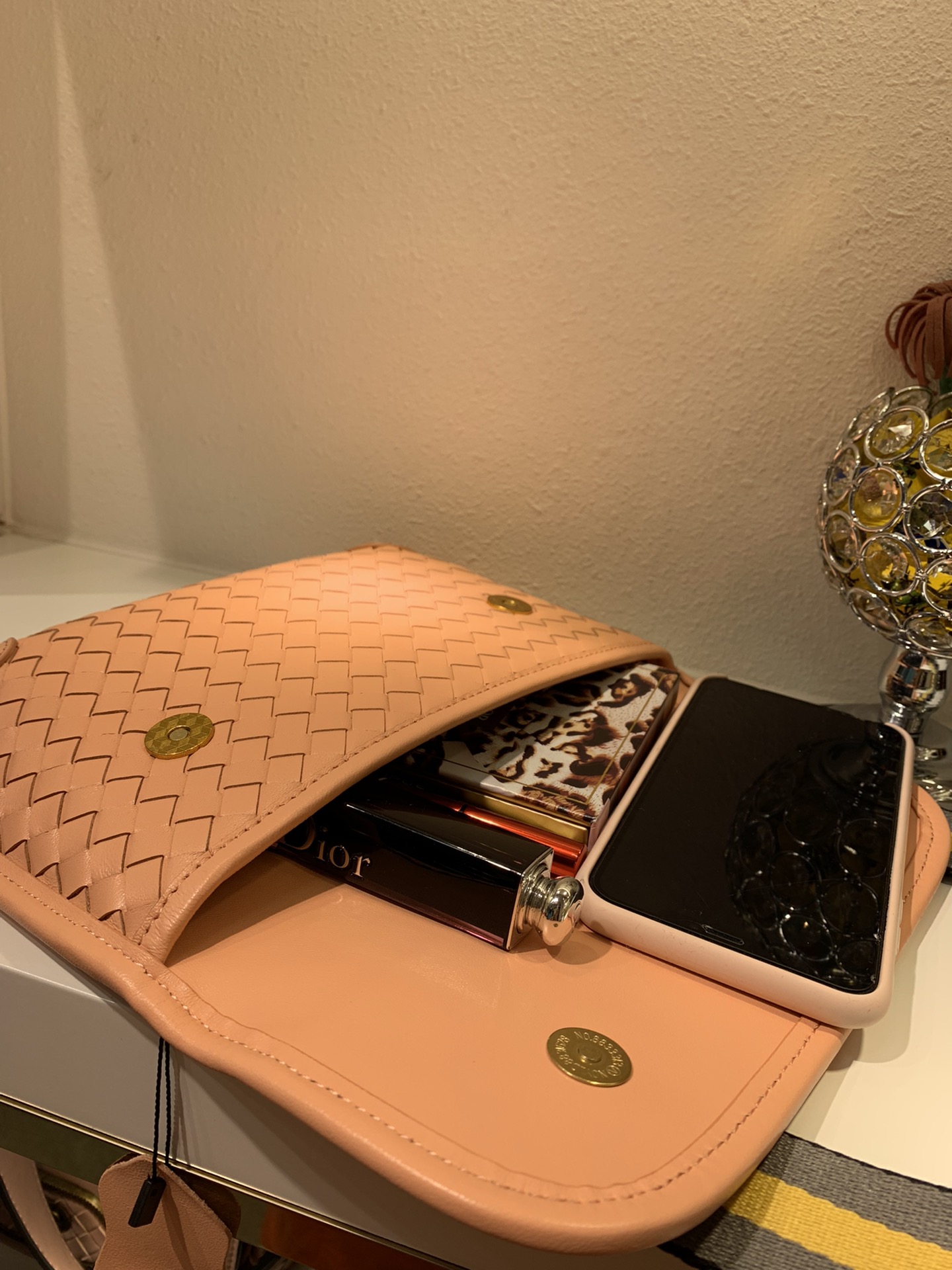 Bottega Veneta Functional Chest Bag Pink. For Women. Women-s Bags 10.2in/26cm - Soul Replicas