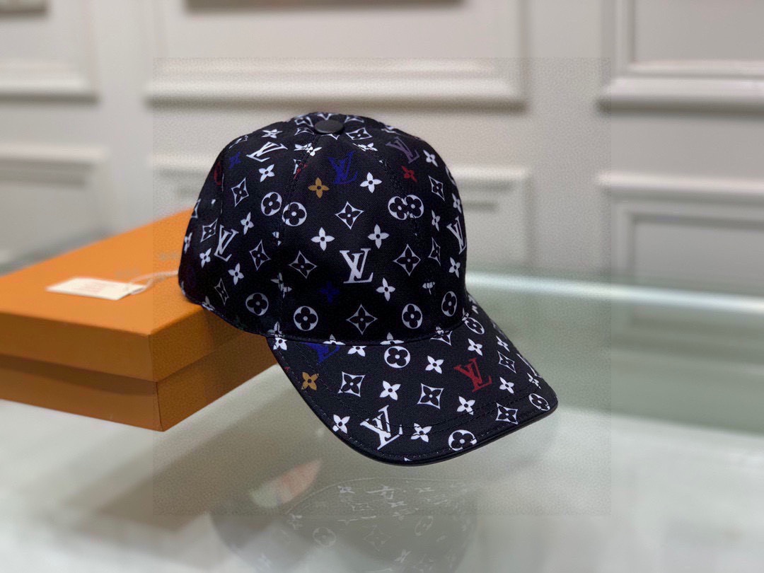 Louis Vuitton Be My Cap Black LV Cap - Soul Replicas