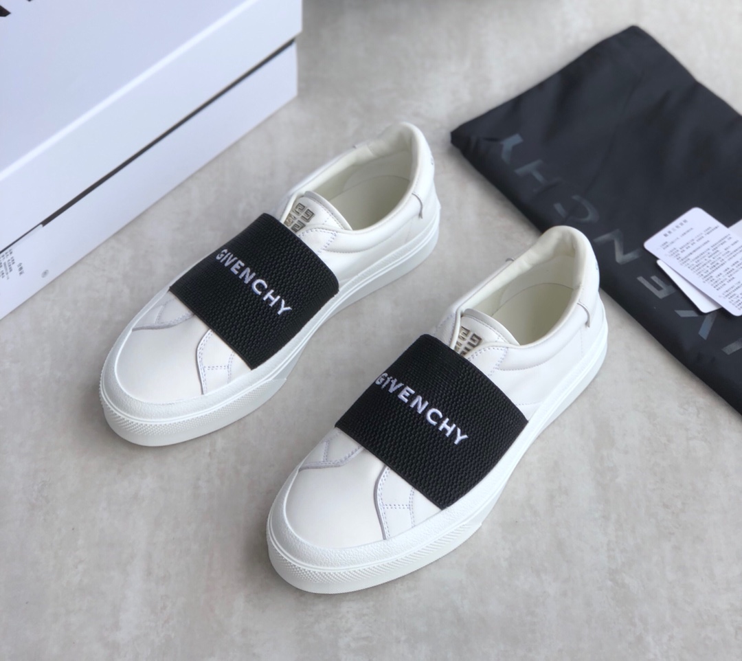 Givenchy Sneakers With Elastic Band White And Black For Men GVC BH005XH14X-116 - Soul Replicas