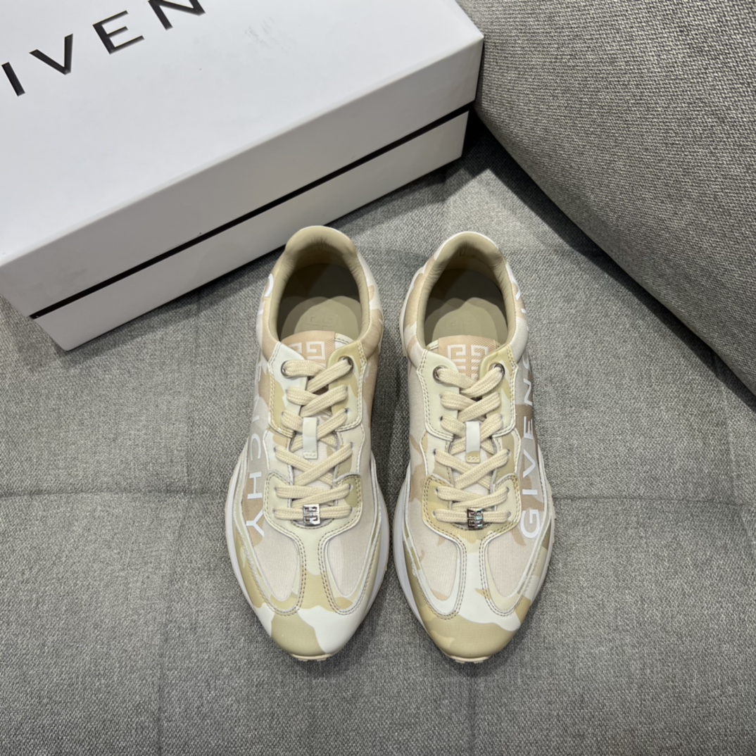 Givenchy GIV Runner Sneakers Yellow For Men GVC - Soul Replicas