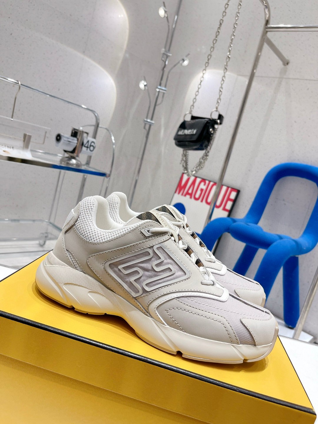 Fendi Nubuck Faster Violet For Women - Soul Replicas