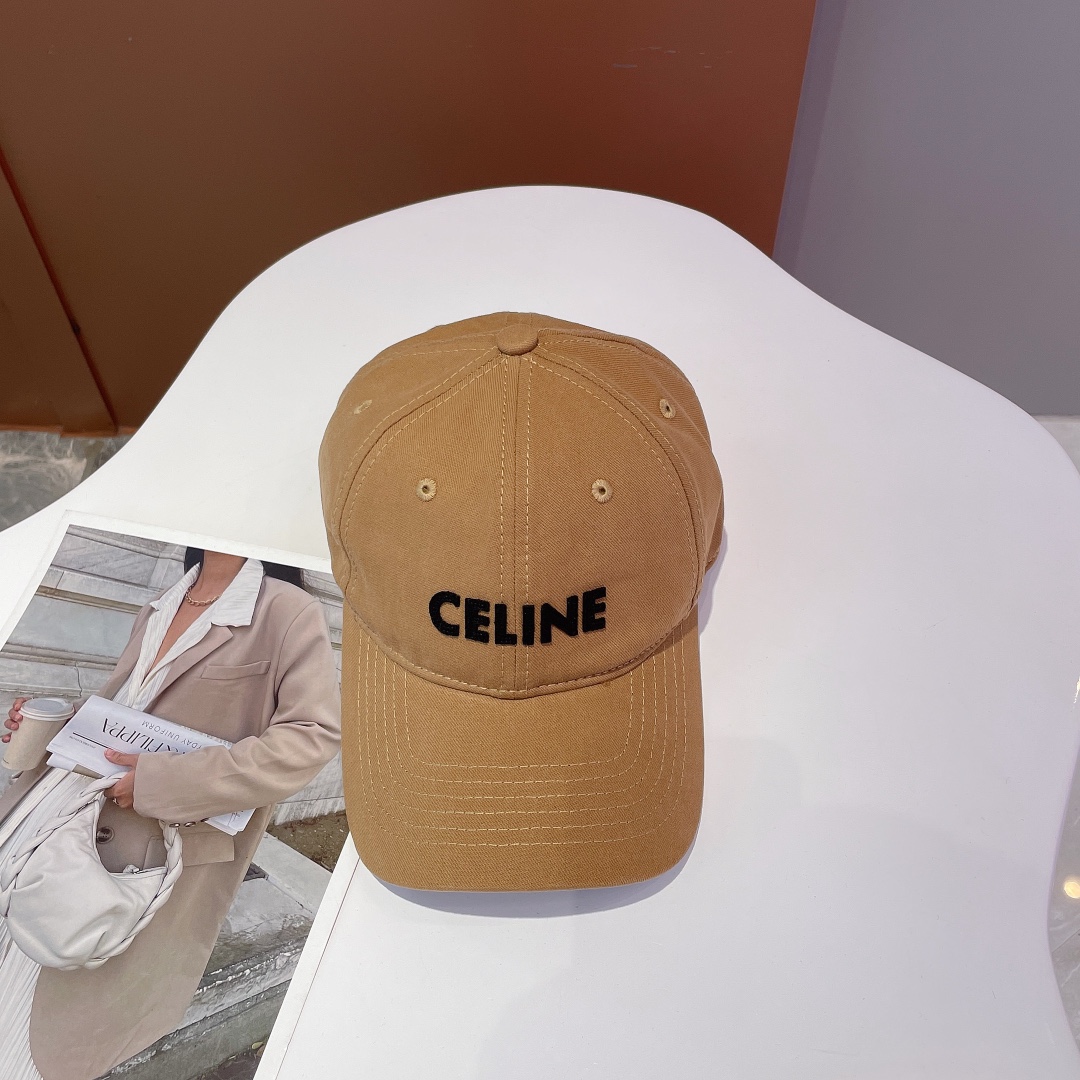 Celine Baseball Cap Brown Celine Cap - Soul Replicas