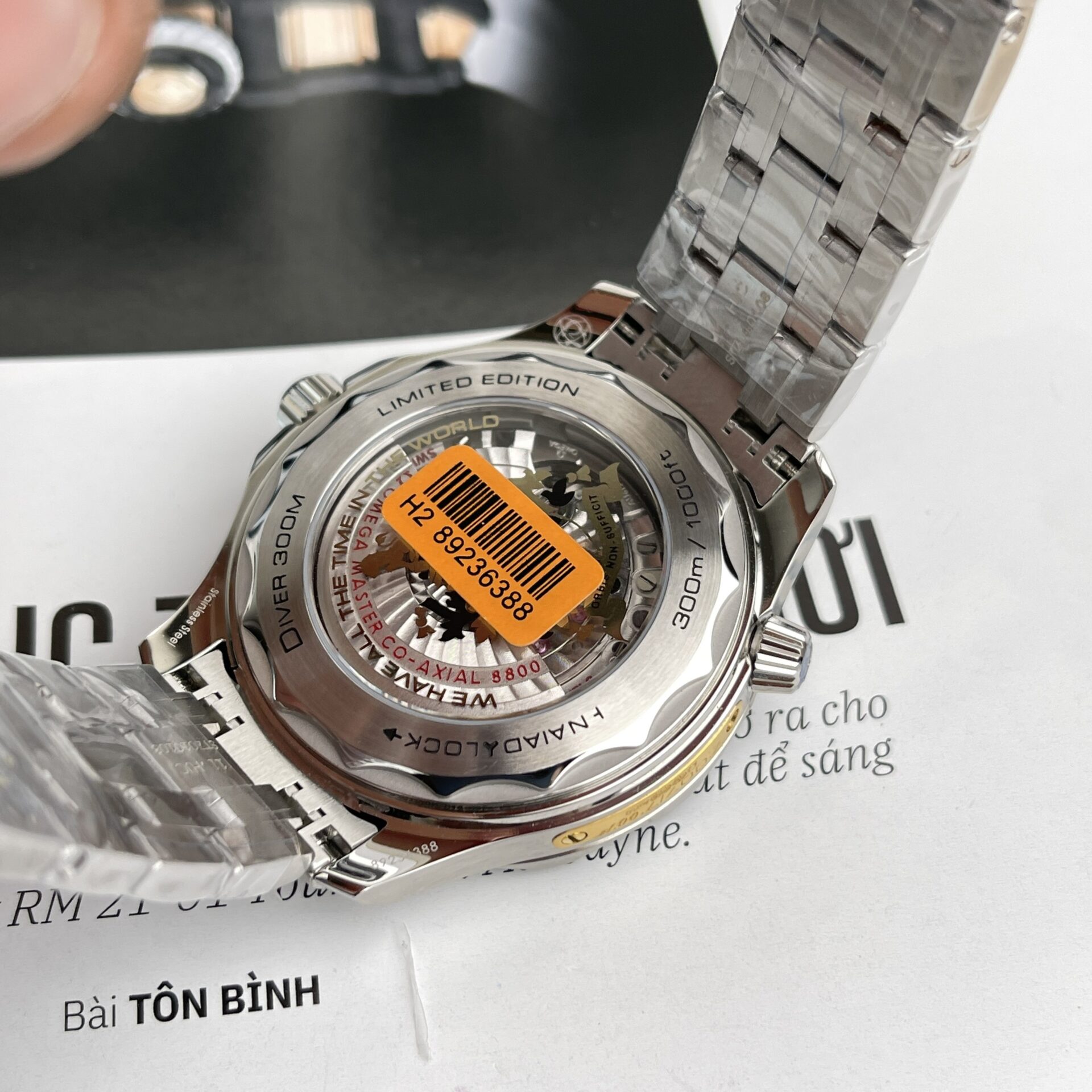 Omega Replica Watch Seamaster James Bond 007 Black Dial VS Factory 42mm - Soul Replicas