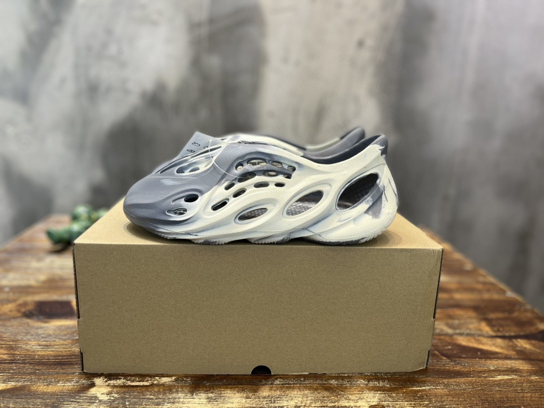 Adidas YZ Foam Runner Mix Moon Gray For Women GV7904 - Soul Replicas