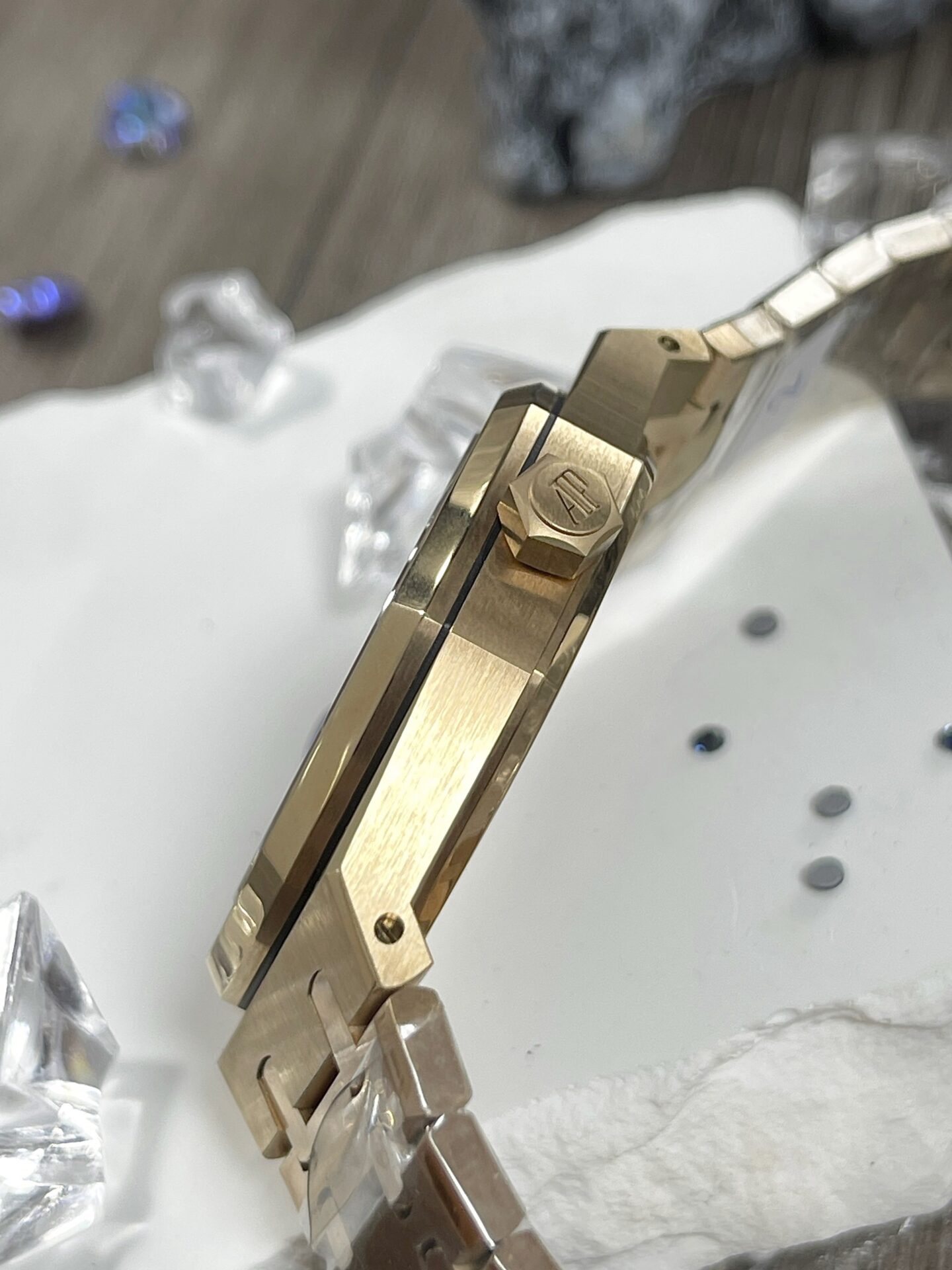 Audemars Piguet Royal Oak 15510OR Replica Watch Black Dial 41mm - Soul Replicas