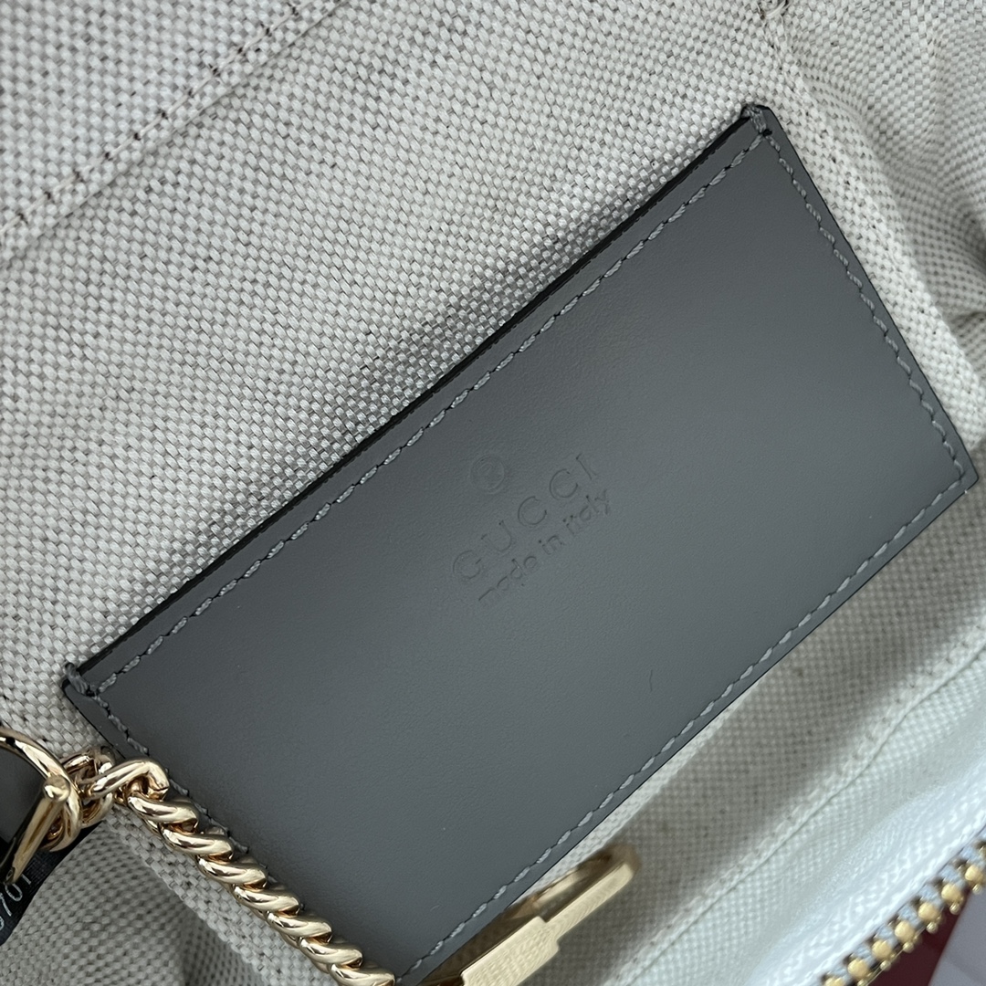 Gucci Quilted Gucci Mini Handbag Gray For Women. Women-s Bags 6.3in/16cm Gucci 723770 UM8IG 1275 - Soul Replicas