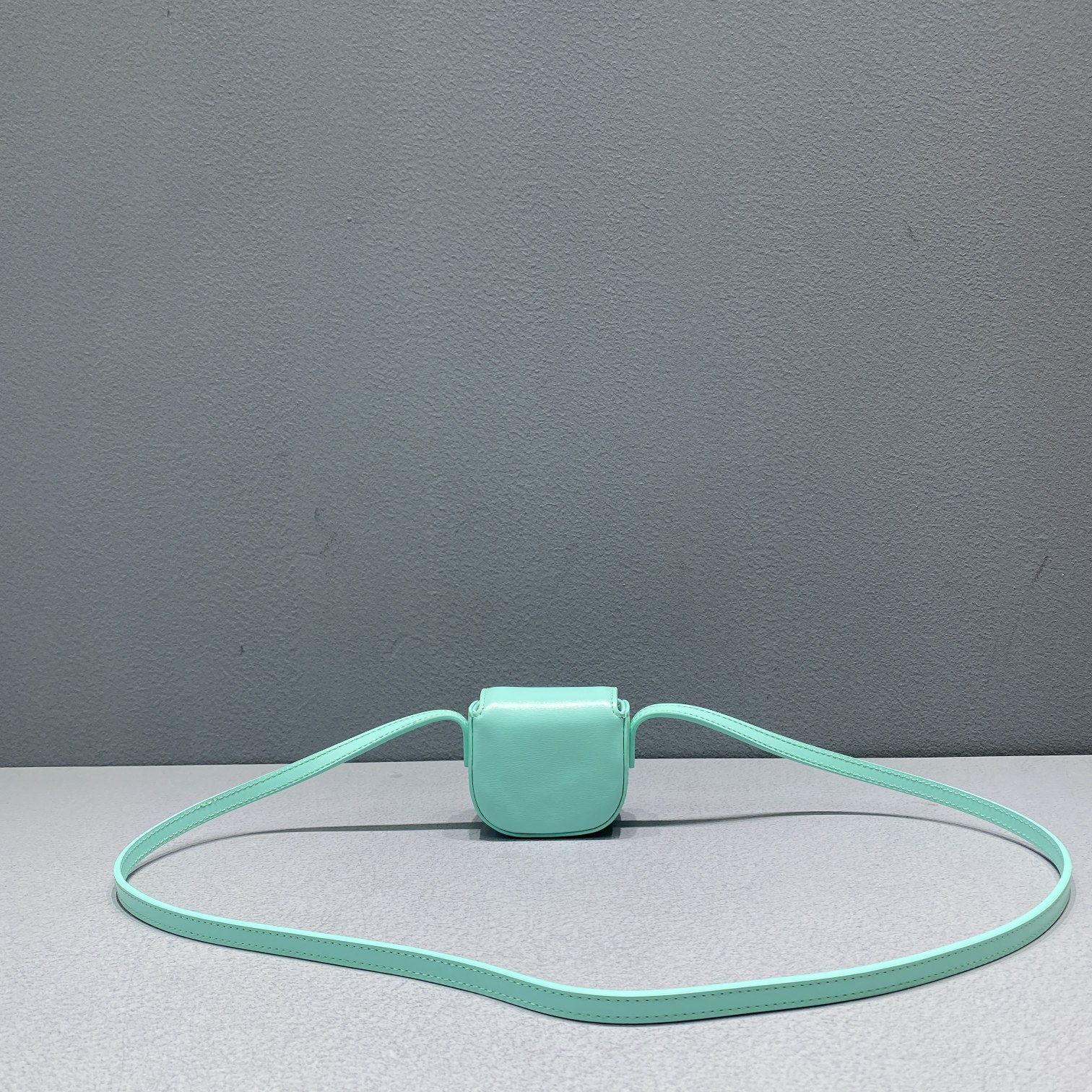 Celine Mini Triomphe Ice Mint For Women 4in/11cm 10I513DPV.29IM - Soul Replicas