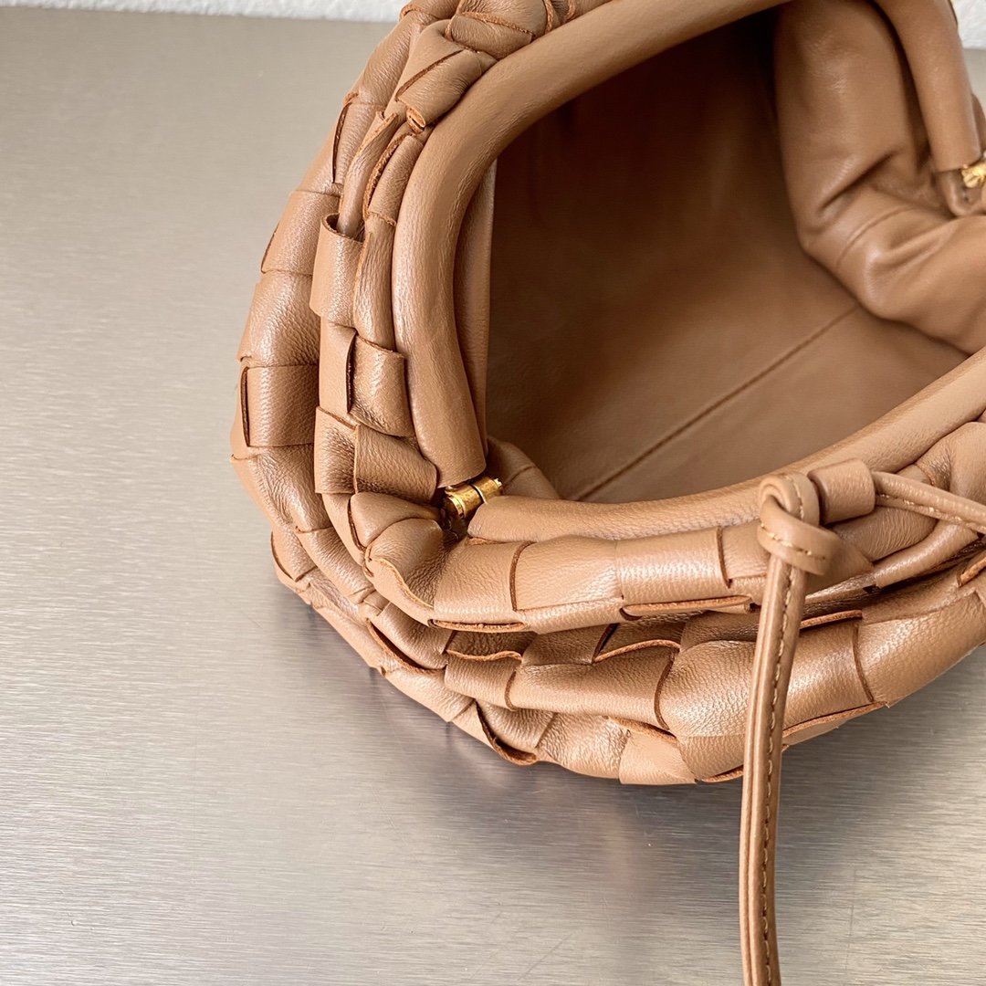 Bottega Veneta Mini Pouch Caramel. For Women. Women-s Bags 8.6in/22cm 585852VCPP19850 - Soul Replicas