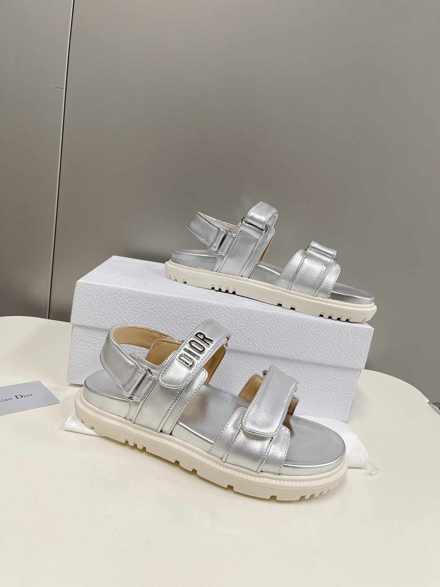 Christian Dior Women's DYORAct Sandal Sliver For Women CD - Soul Replicas