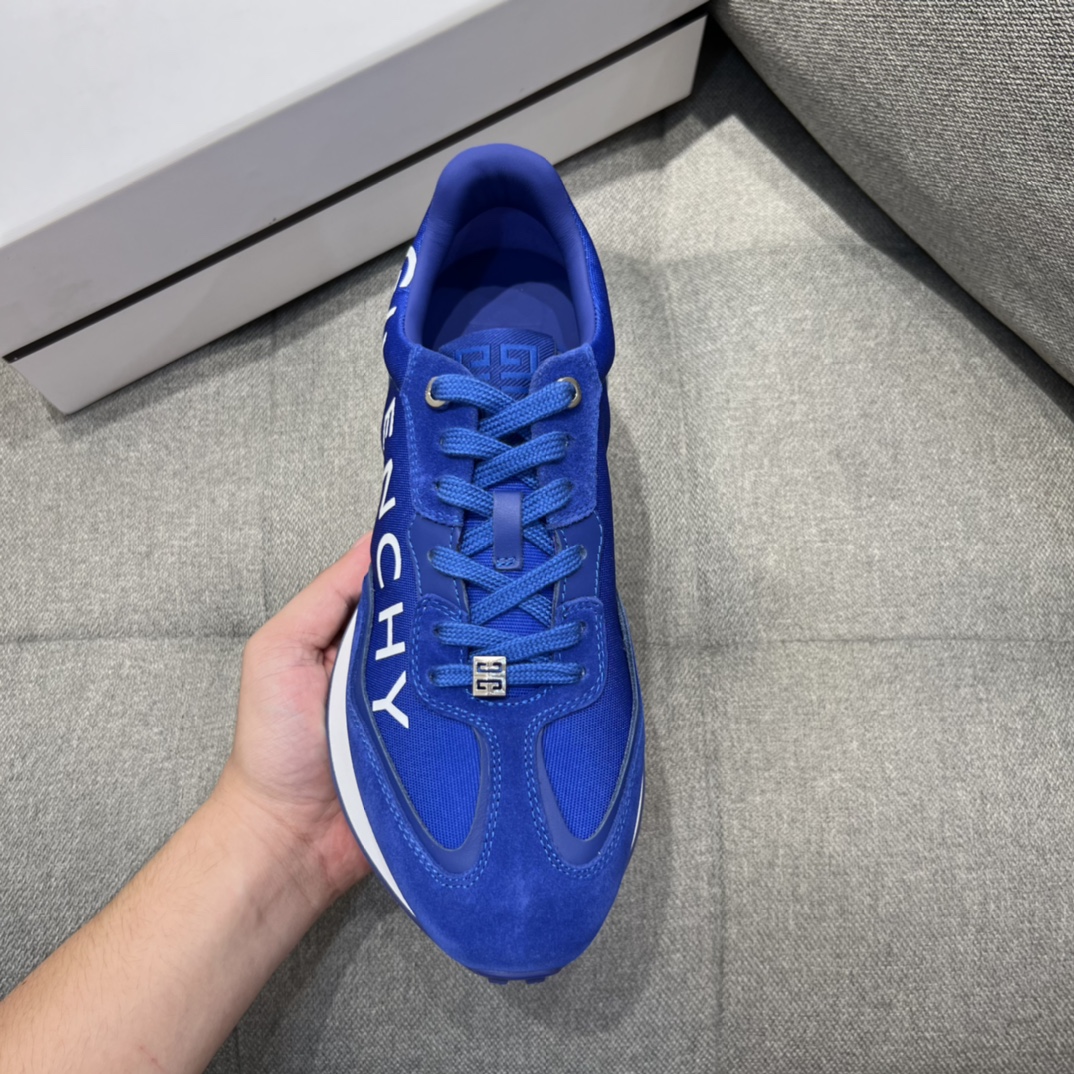 Givenchy GIV Runner Sneakers Blue For Men GVC - Soul Replicas