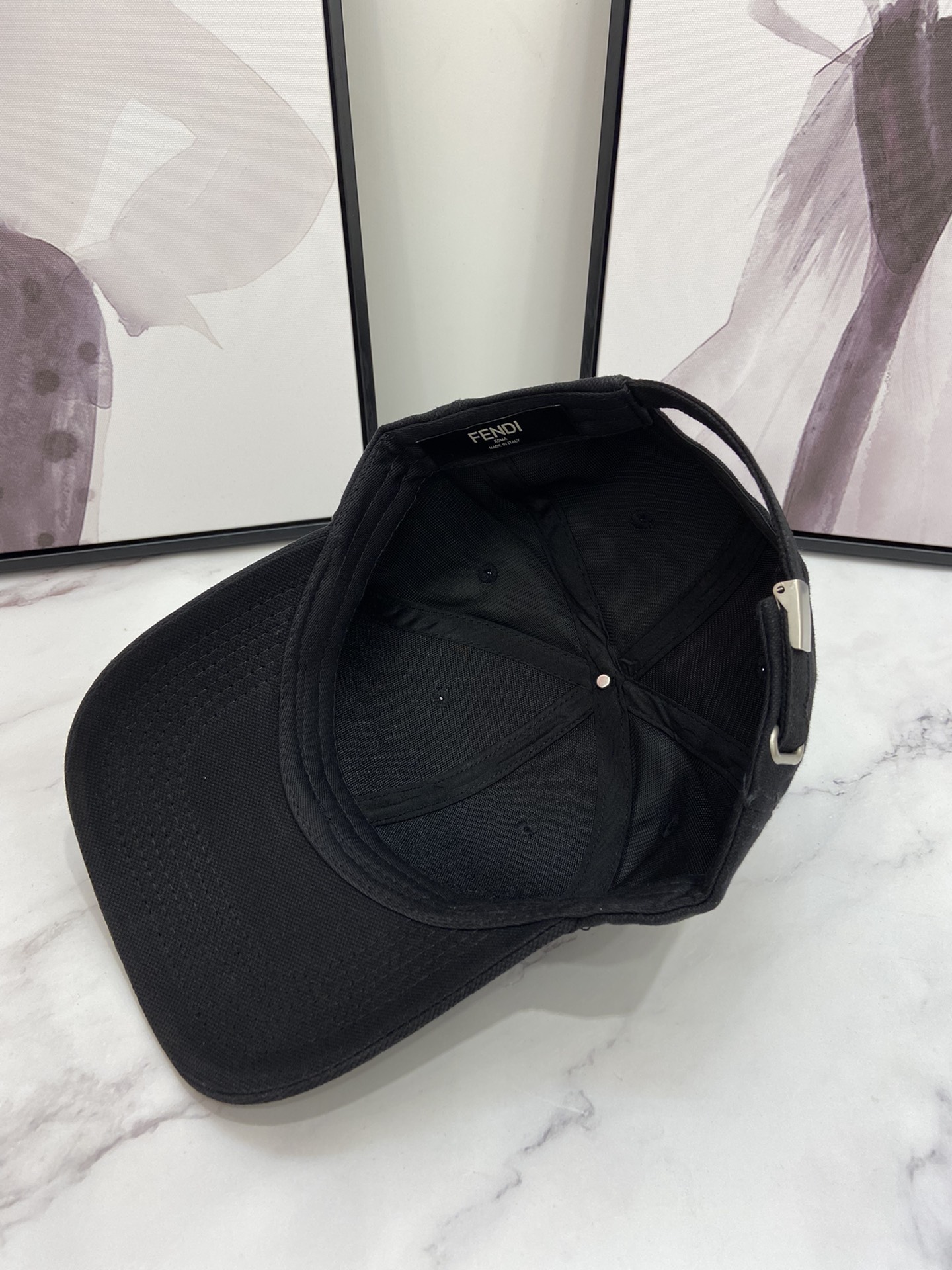 Fendi Baseball Cap Black Fendi Cap - Soul Replicas