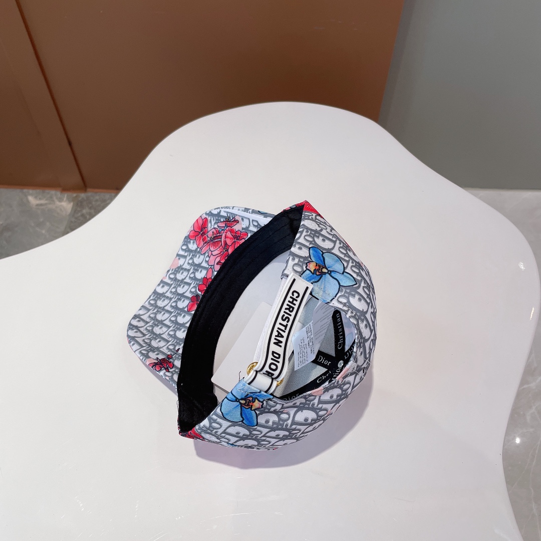 Christian Dior Baseball Cap White/Pink Cap - Soul Replicas