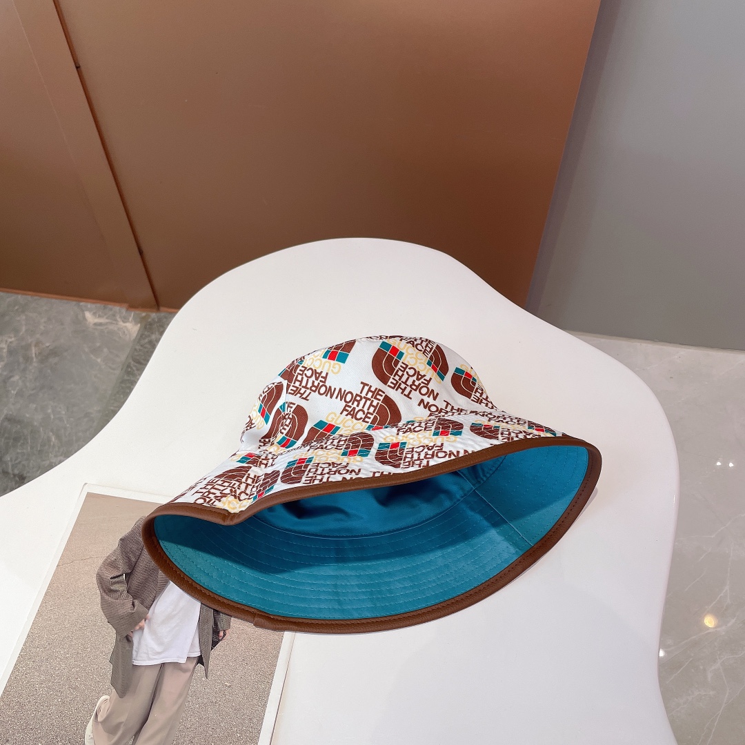 Gucci Bucket Hat White/Blue Gucci Hat - Soul Replicas