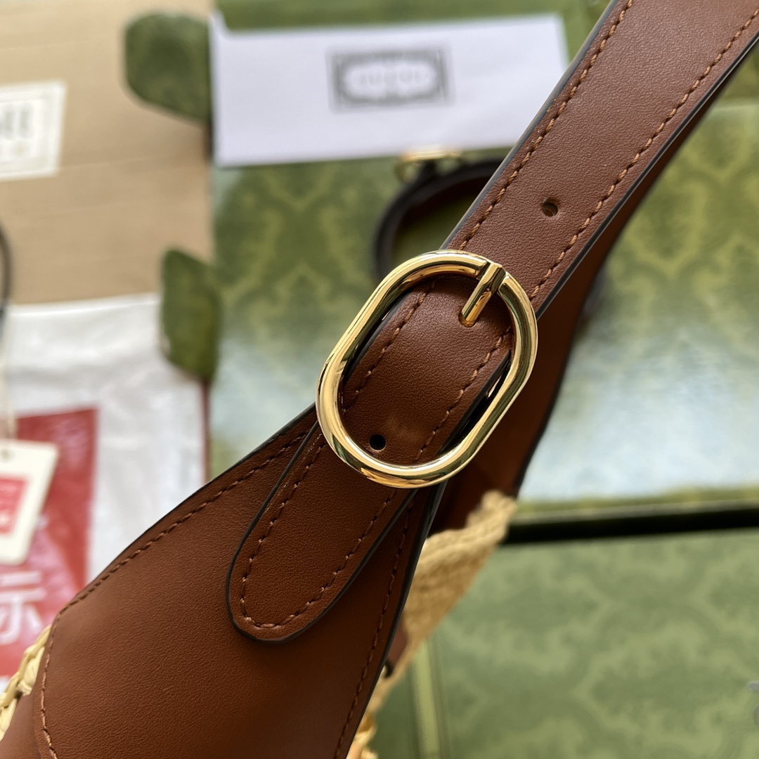 Gucci Jackie 1961 Small Bag Beige And Brown For Women. Women-s Bags 10.8in/27.5cm Gucci‎ ‎‎ - Soul Replicas