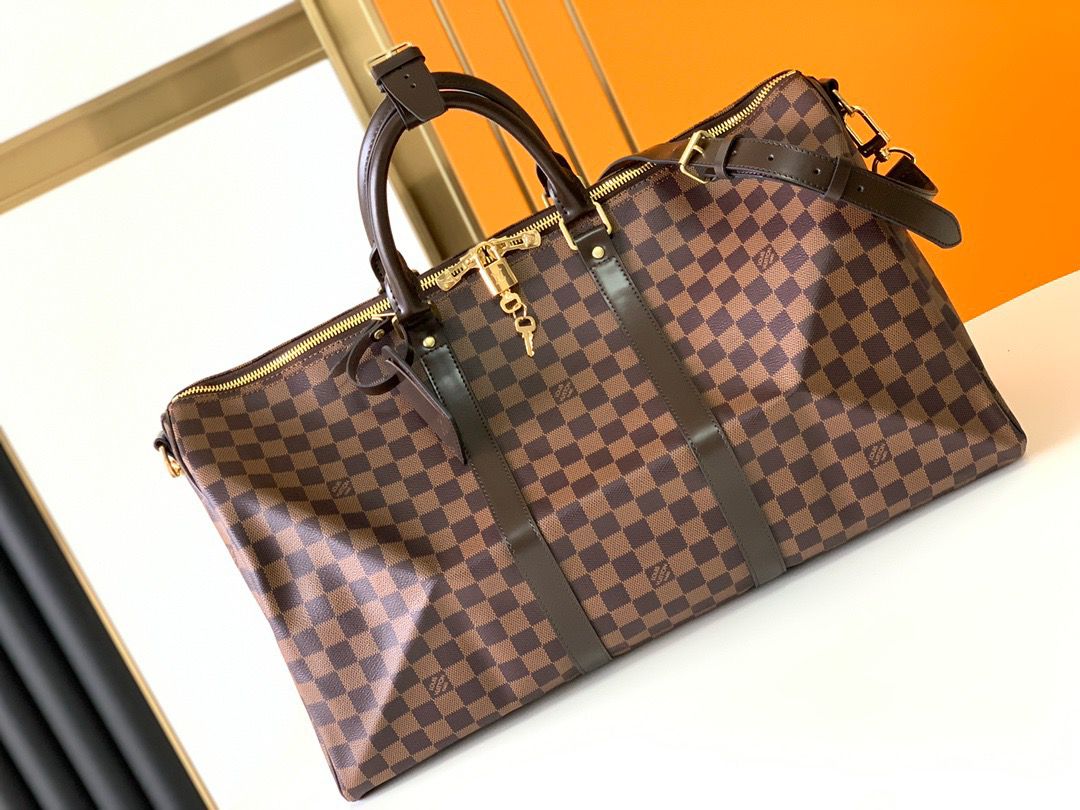 Louis Vuitton LuGucciage Bag Damier 50cm Brown - Soul Replicas