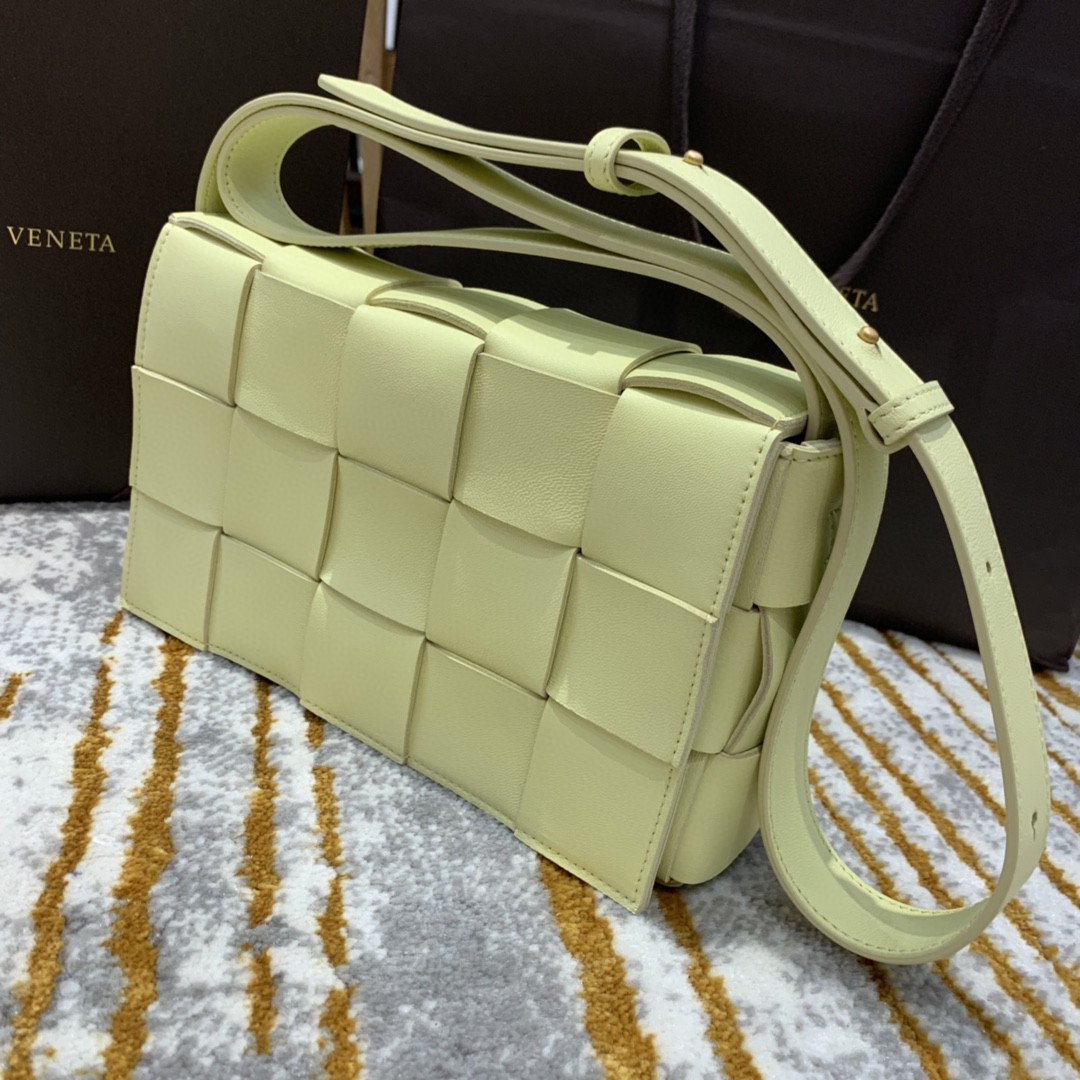 Bottega Veneta Cassette Bag For Women 9.1in/23cm In Light Yellow - Soul Replicas