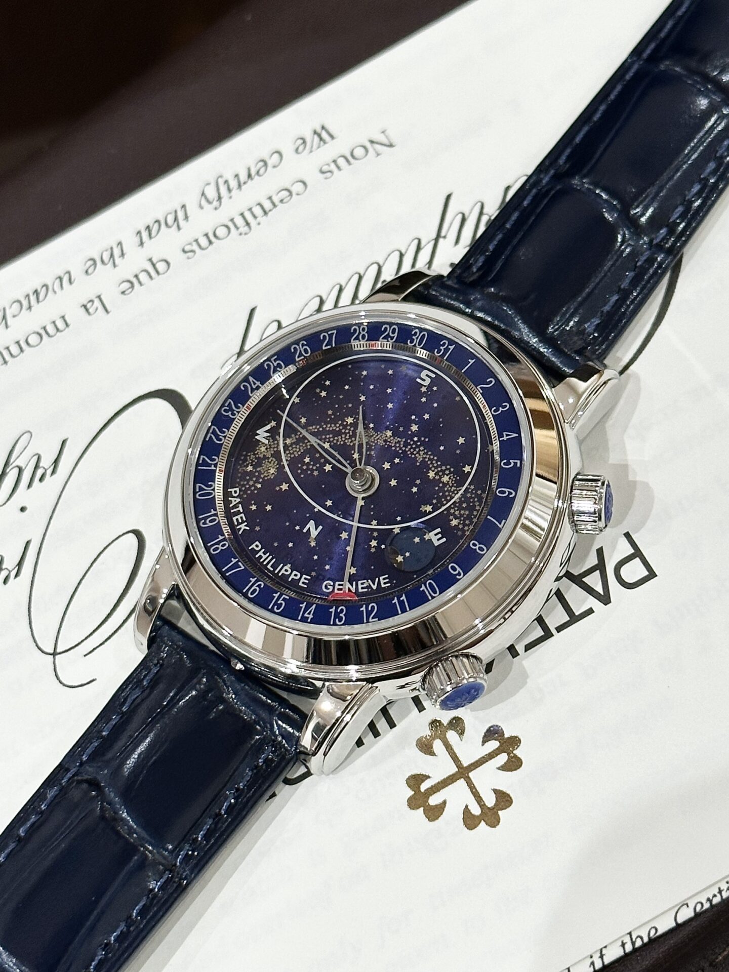 Patek Philippe Complications 6102 Replica 11 Watch Blue 44mm - Soul Replicas