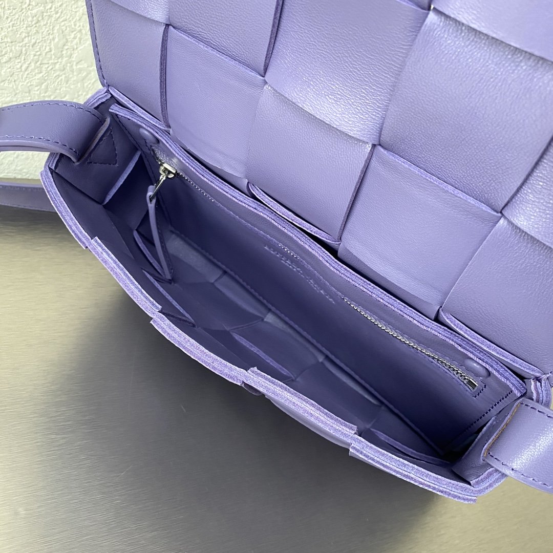 Bottega Veneta Cassette Violet. For Women. Women's Bags 9in/23cm 578004VMAY14214 - Soul Replicas