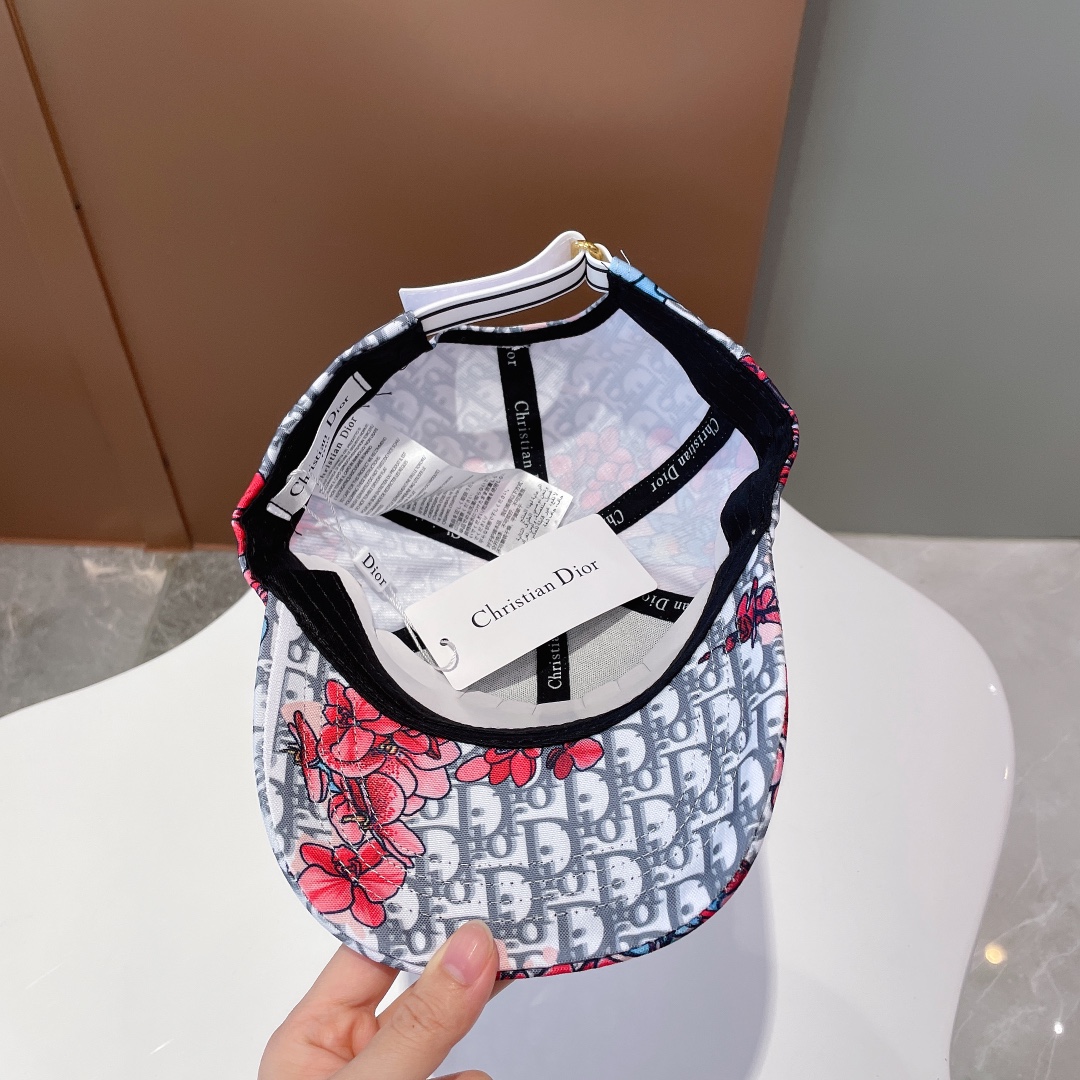 Christian Dior Baseball Cap White/Pink Cap - Soul Replicas