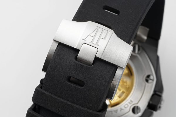 Audemars Piguet Best Replica Watch Royal Oak Offshore Diver 15707CE Black Ceramic 42mm - Soul Replicas