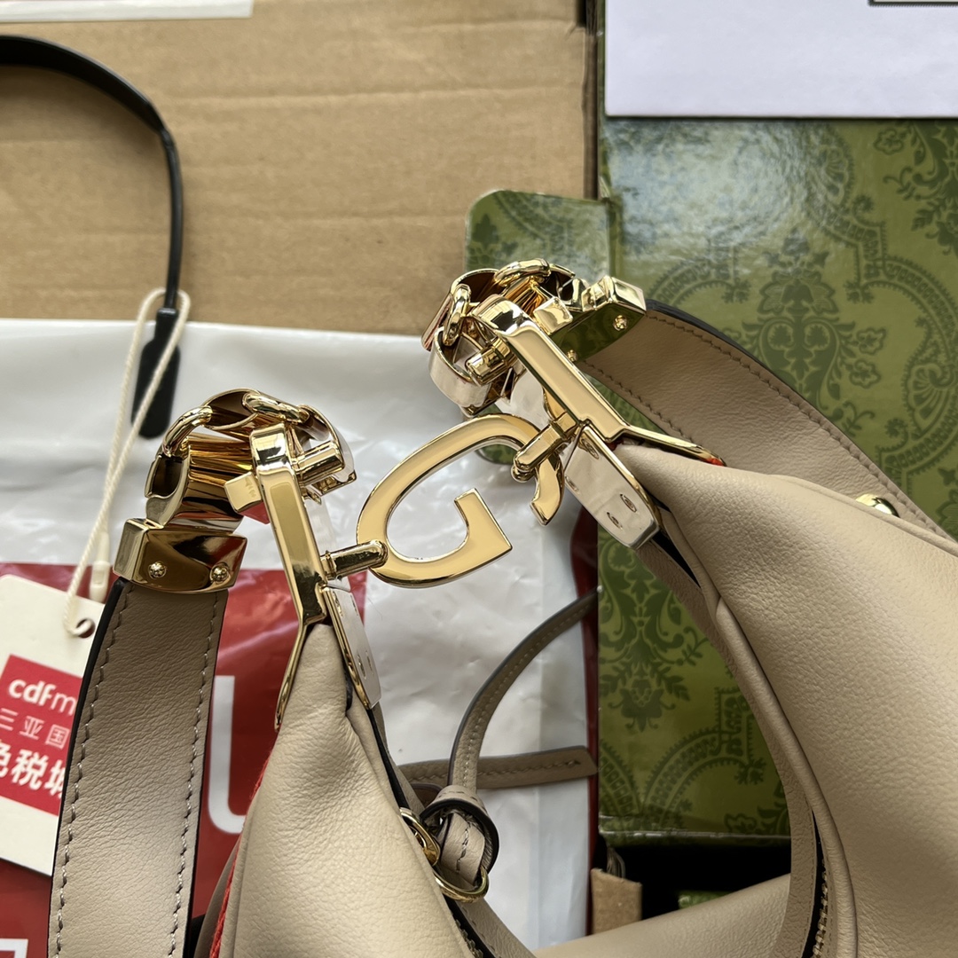 Gucci Atache Small Shoulder Bag Beige For Women. Women-s Bags 9in/23cm Gucci 699409 UXWBG 9360 - Soul Replicas