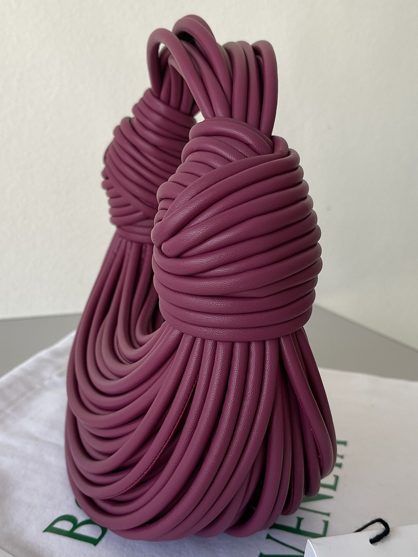 Bottega Veneta Double Knot Purple. For Women. Women-s Bags 9.8in/25cm - Soul Replicas