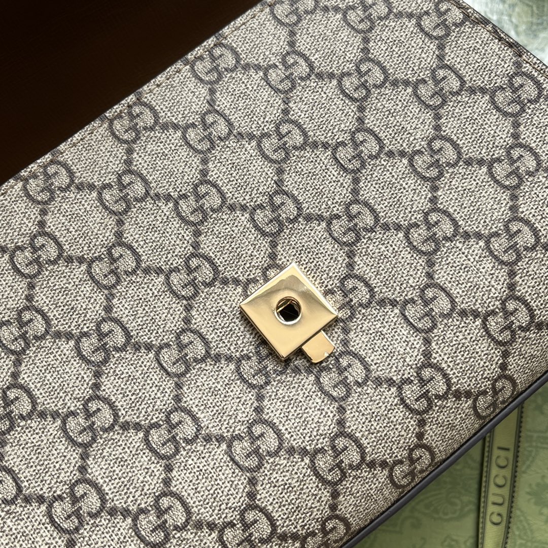 Gucci Ophidia Gucci Horsebit 1955 Mini Bag Light Brown And Beige For Women. Women-s Bags 8.6in/22cm Gucci 703848 9AAAJ 8563 - Soul Replicas