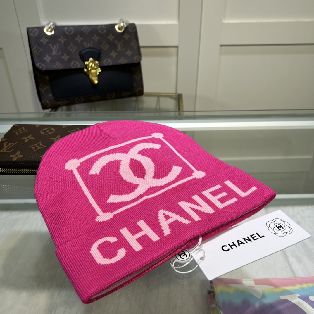 Chanel Beanie In Pink - Soul Replicas