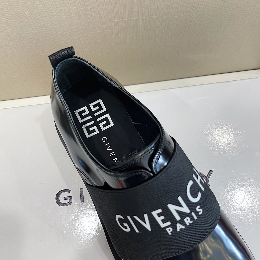 Givenchy Original Shoes With Elastic Band Black For Men GVC - Soul Replicas