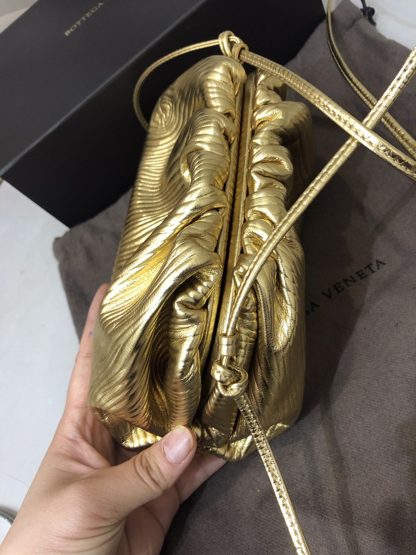 Bottega Veneta Clutch Yellow. For Women. Women-s Bags 8.7in/22cm - Soul Replicas