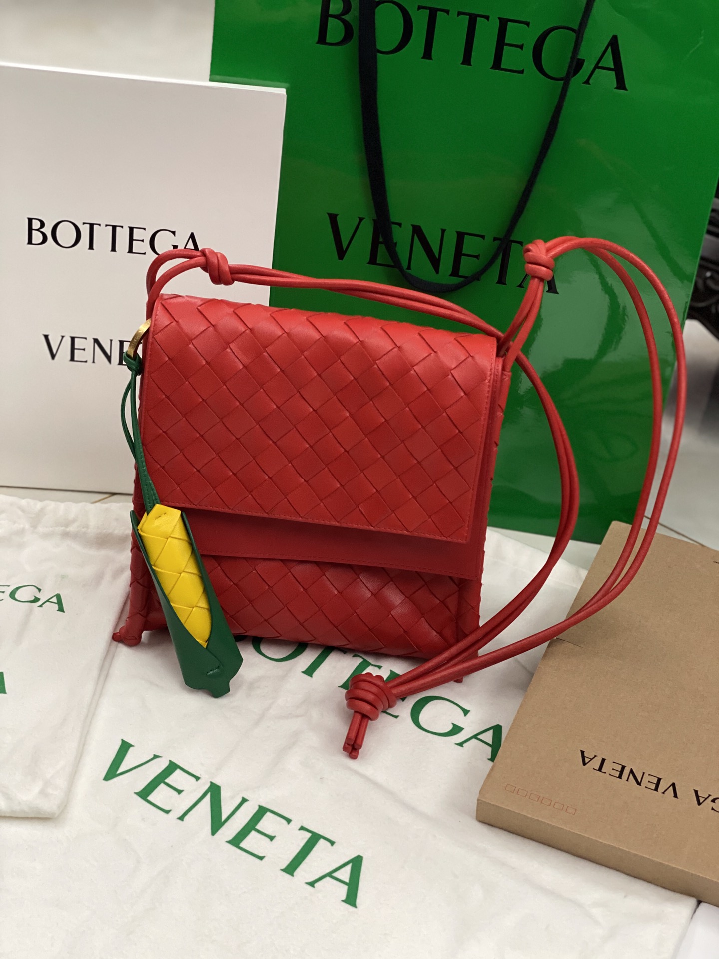 Bottega Veneta Backpack Red. For Women. Women-s Bags 8.9in/22.5cm - Soul Replicas