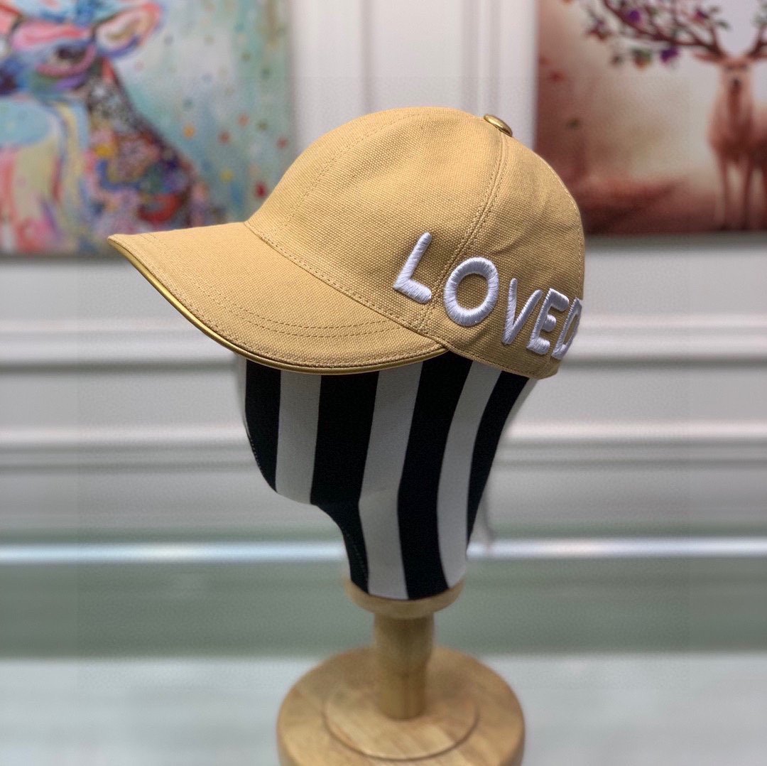 Gucci Canvas Baseball Cap In Beige - Soul Replicas