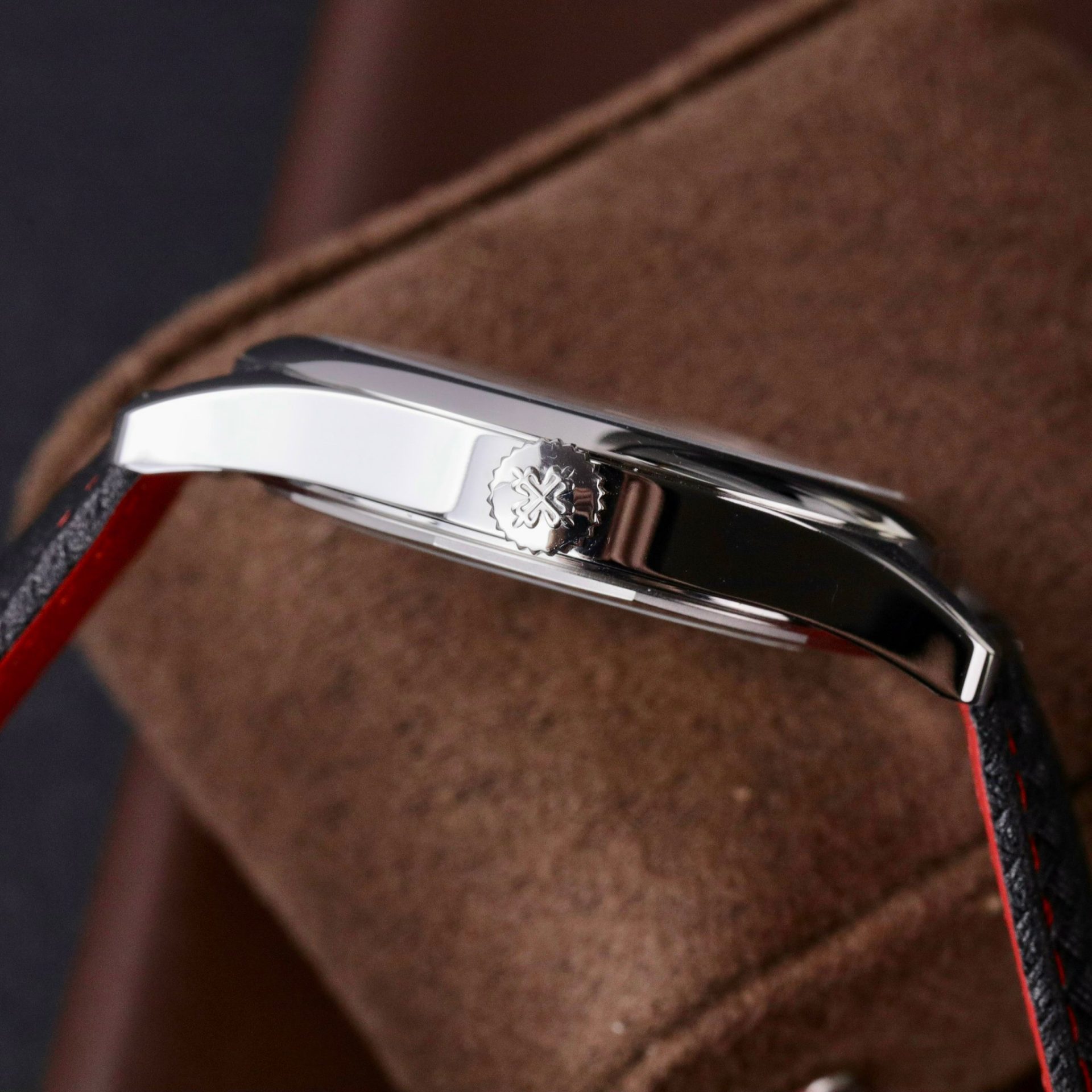 Patek Philippe Replica Watch Calatrava 6007G Leather Strap 40mm - Soul Replicas