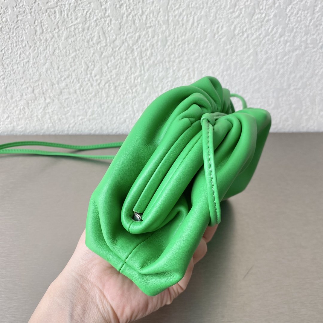 Bottega Veneta Mini Pouch Green. For Women. Women-s Bags 8.7in/22cm 585852V1BW03724 - Soul Replicas