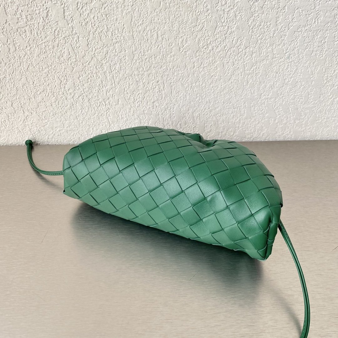 Bottega Veneta Mini Pouch Green. For Women. Women-s Bags 8.6in/22cm - Soul Replicas