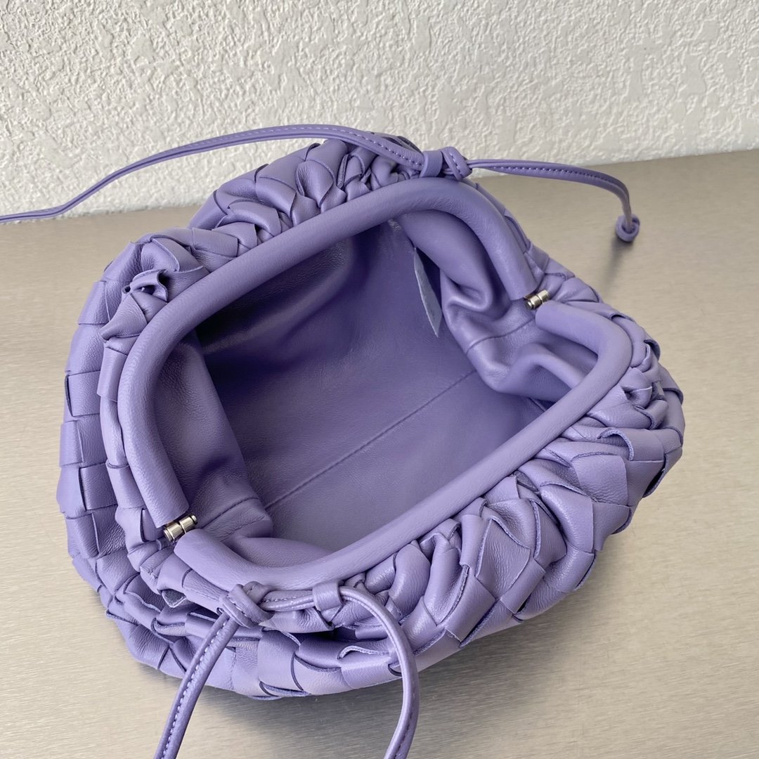 Bottega Veneta Mini Pouch Violet. For Women. Women-s Bags 8.6in/22cm - Soul Replicas
